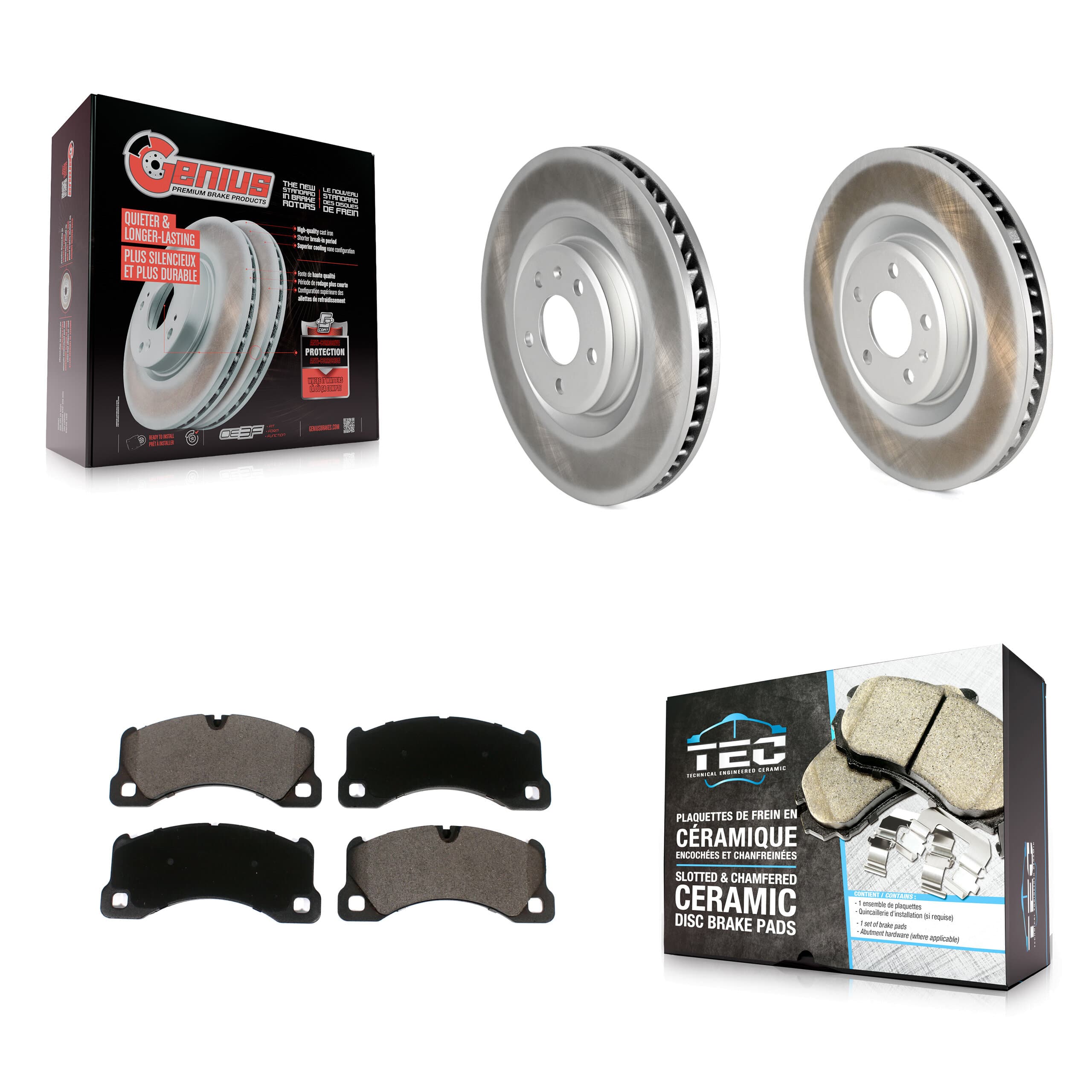 Transit Auto - KGT-102668 - Front Disc Brake Kits image 1