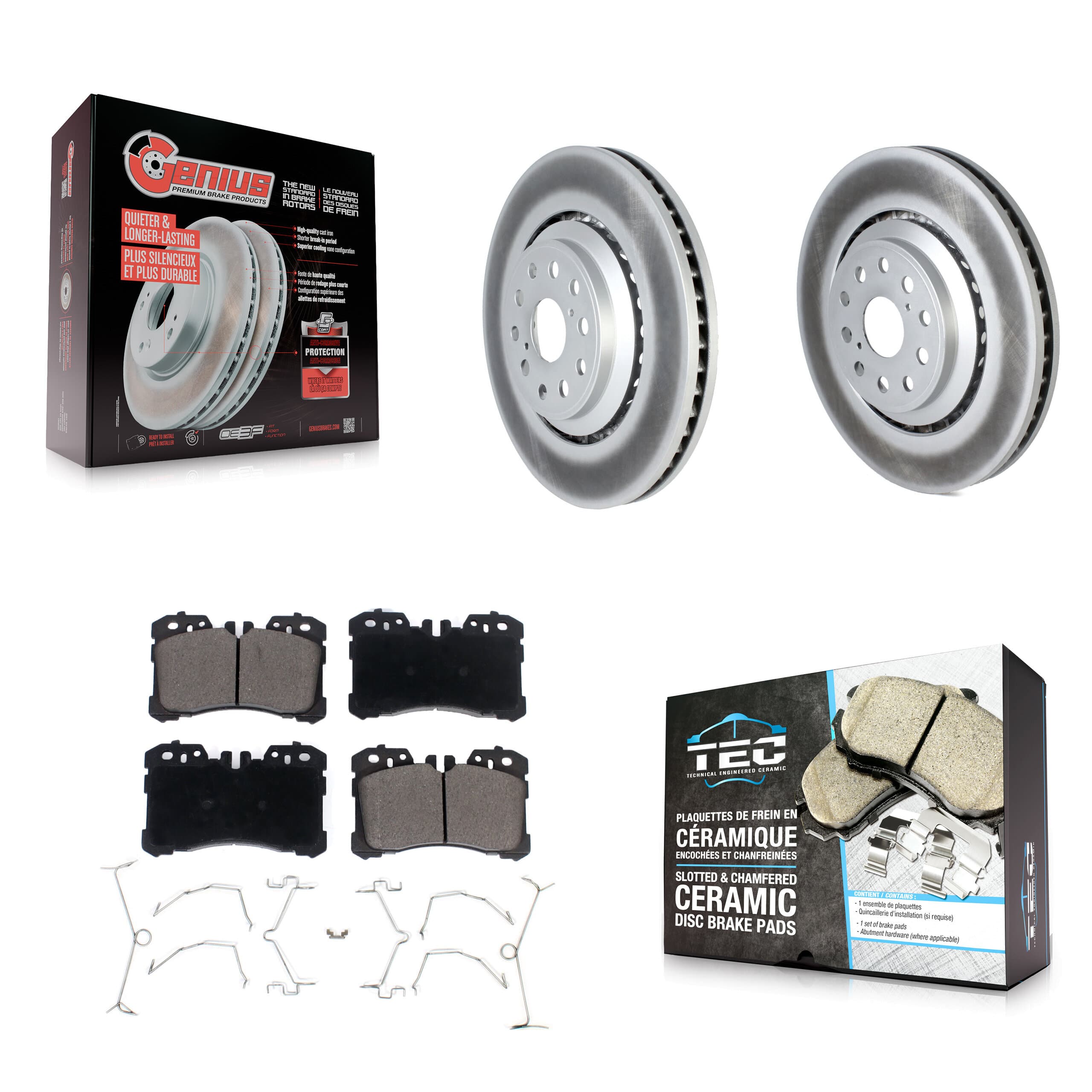 Transit Auto - KGT-102669 - Front Disc Brake Kits image 1