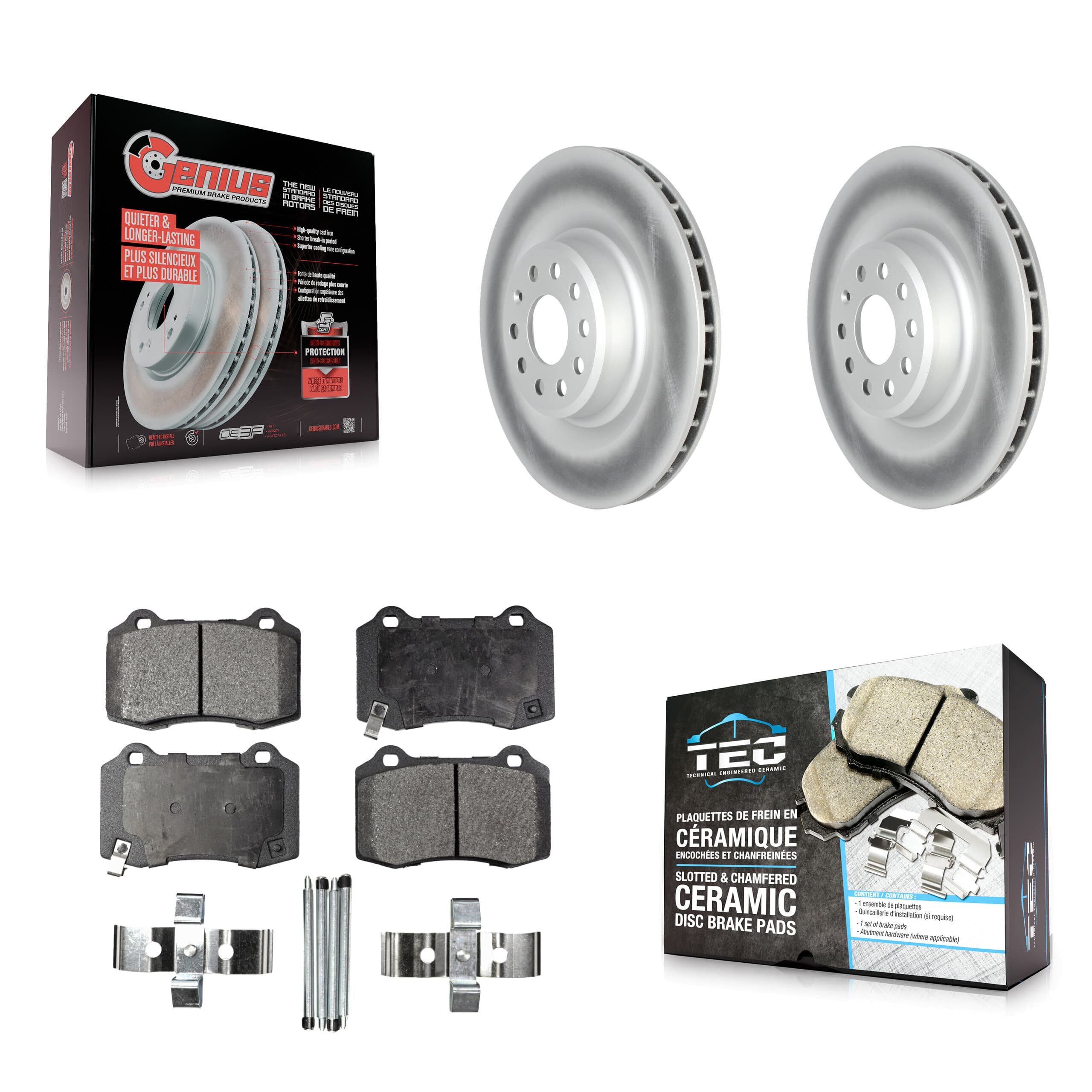 Transit Auto - KGT-102680 - Rear Disc Brake Kits image 1
