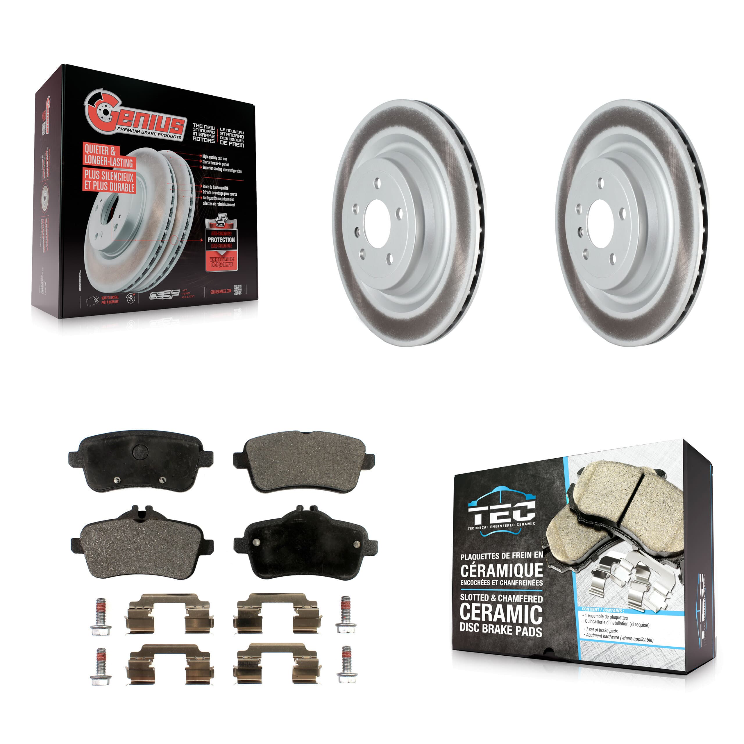 Transit Auto - KGT-102685 - Rear Disc Brake Kits image 1