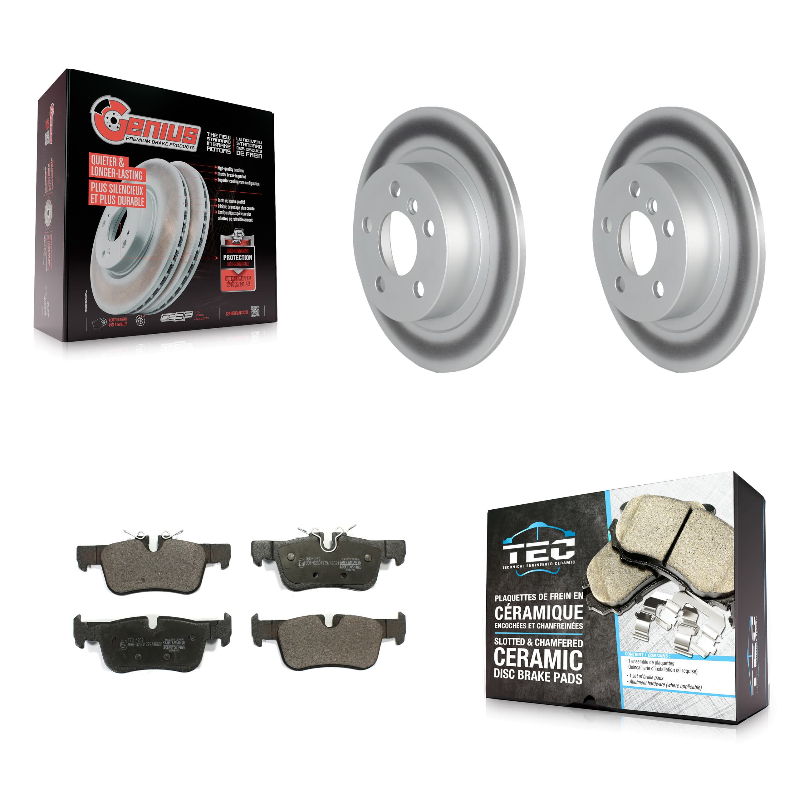 Transit Auto - KGT-102695 - Rear Disc Brake Kits image 1