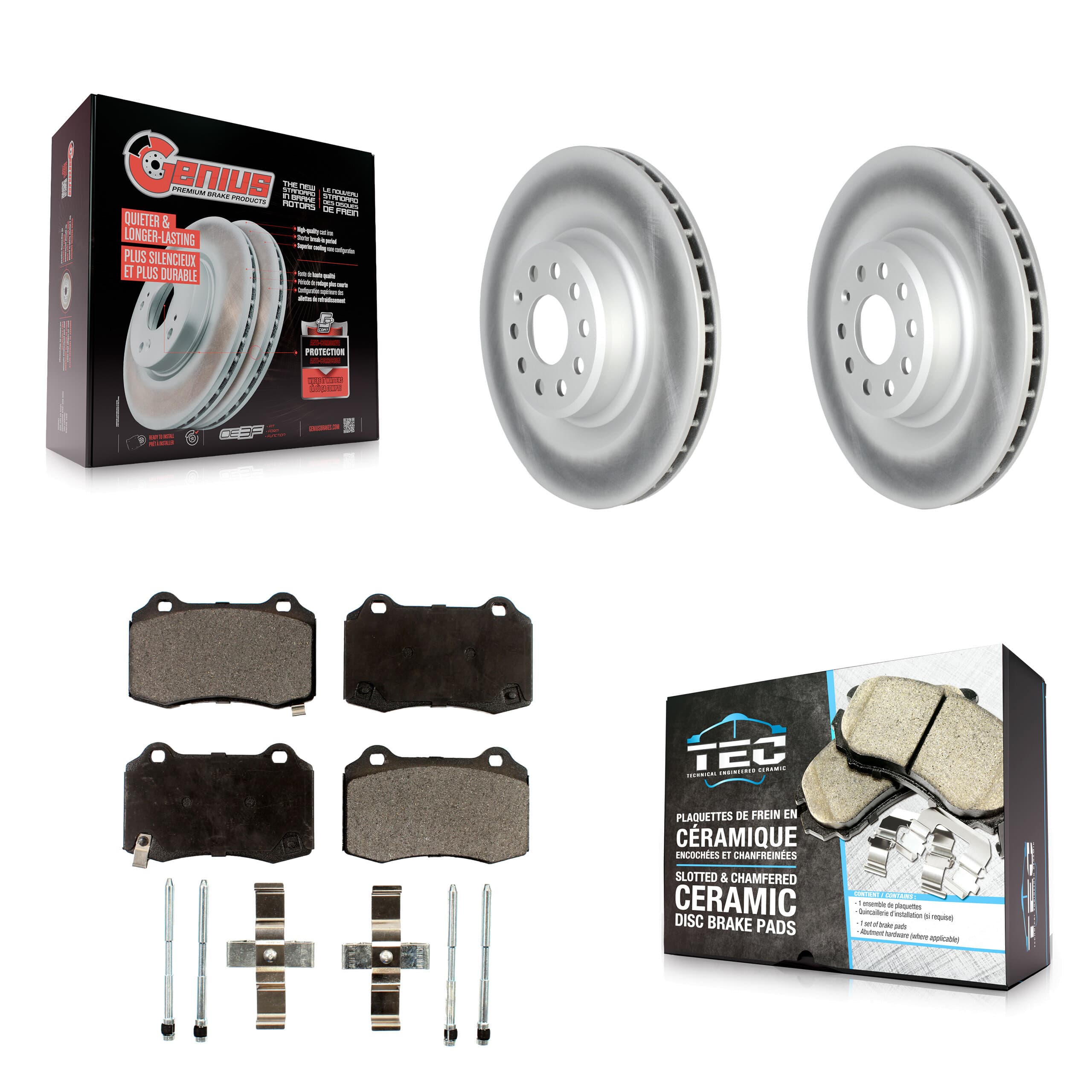 Transit Auto - KGT-102696 - Rear Disc Brake Kits image 1