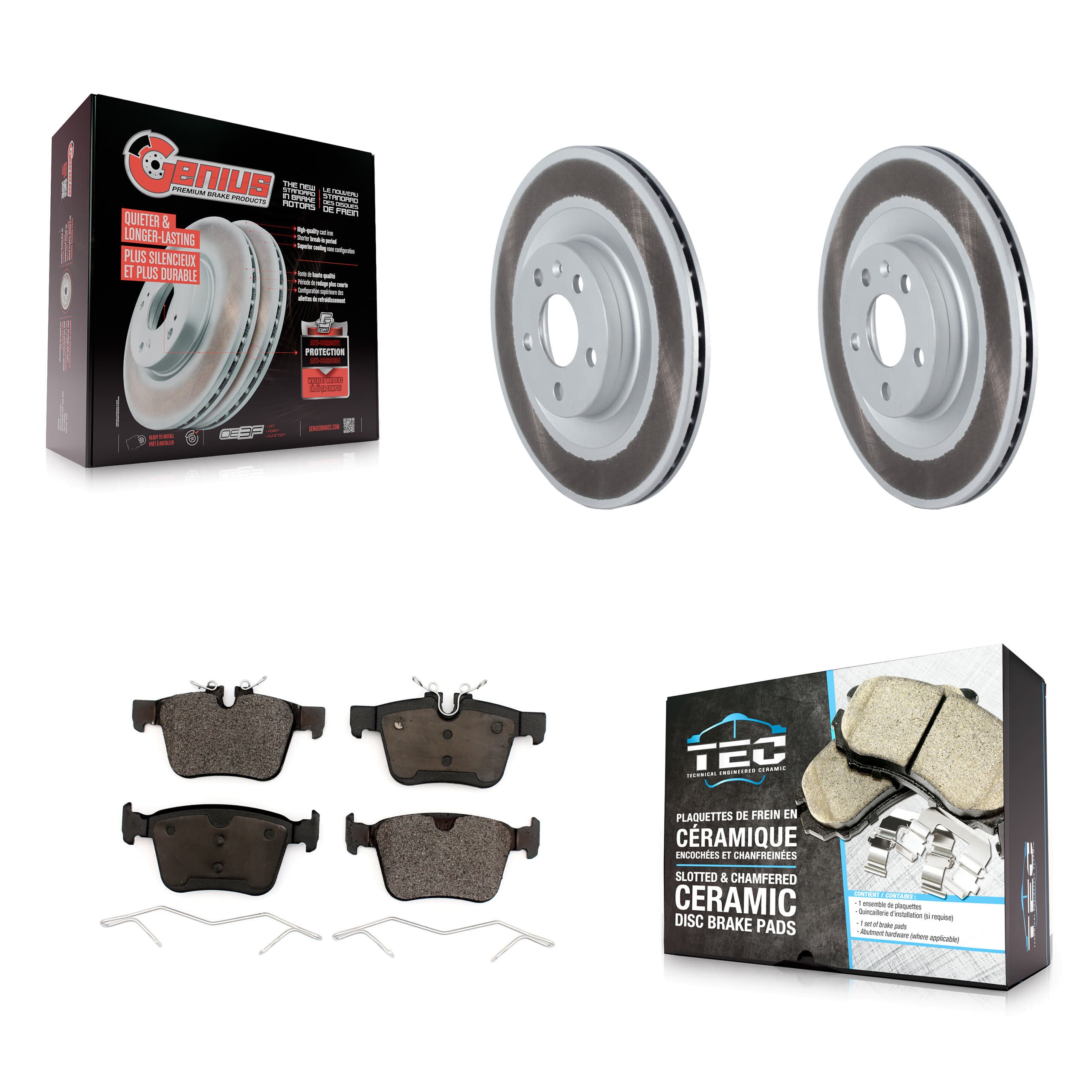 Transit Auto - KGT-102700 - Rear Disc Brake Kits image 1