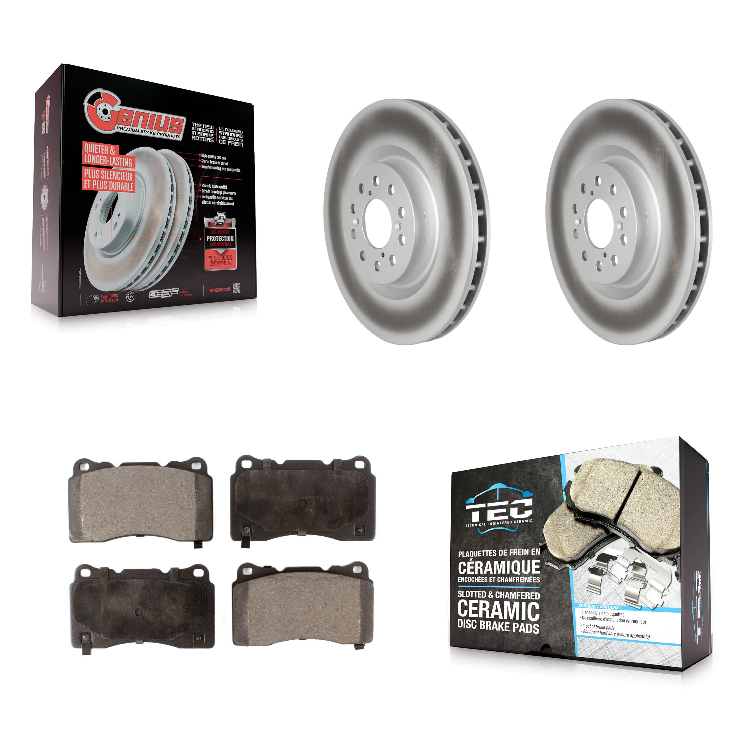 Transit Auto - KGT-102711 - Front Disc Brake Kits image 1