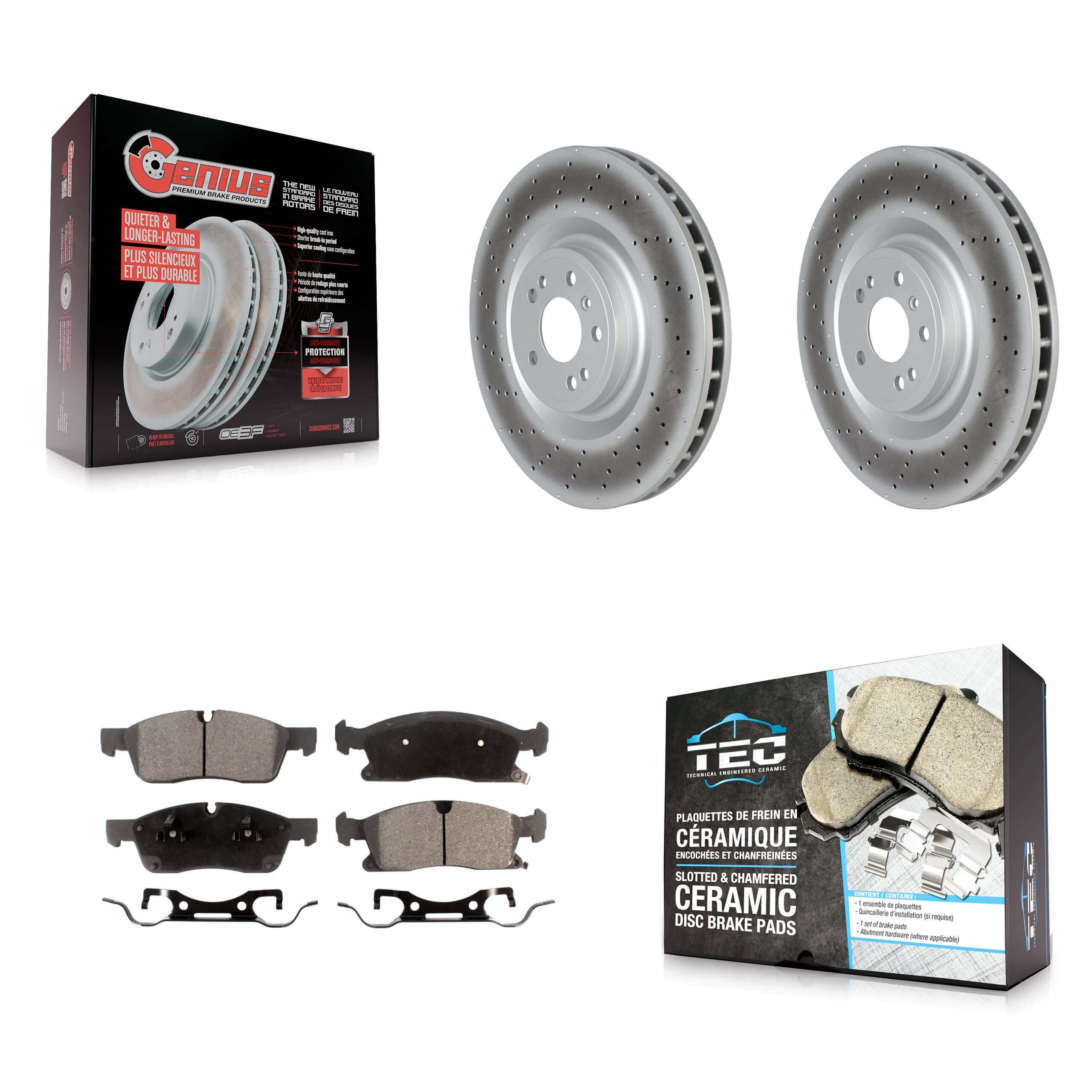 Transit Auto - KGT-102715 - Front Disc Brake Kits image 1