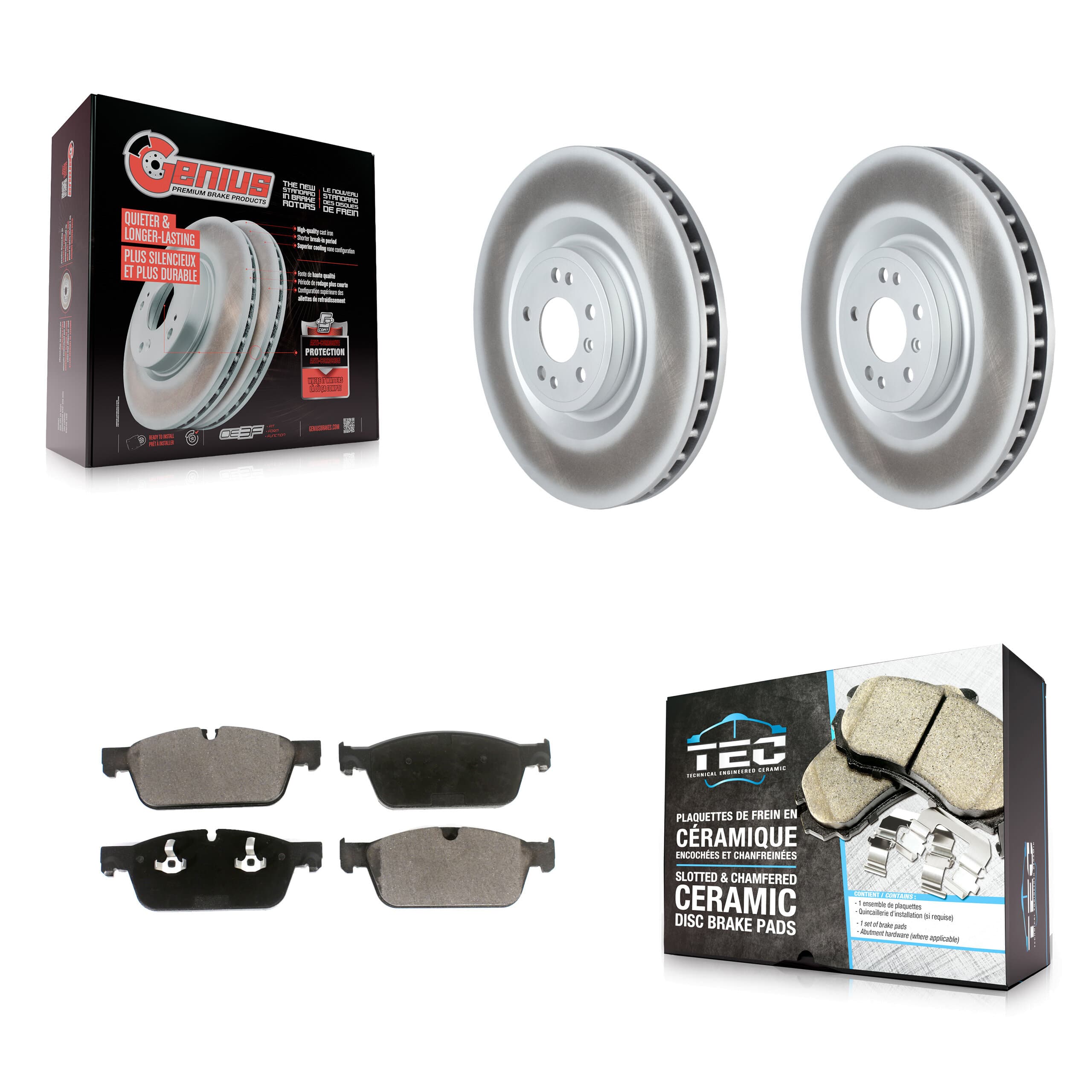 Transit Auto - KGT-102716 - Front Disc Brake Kits image 1