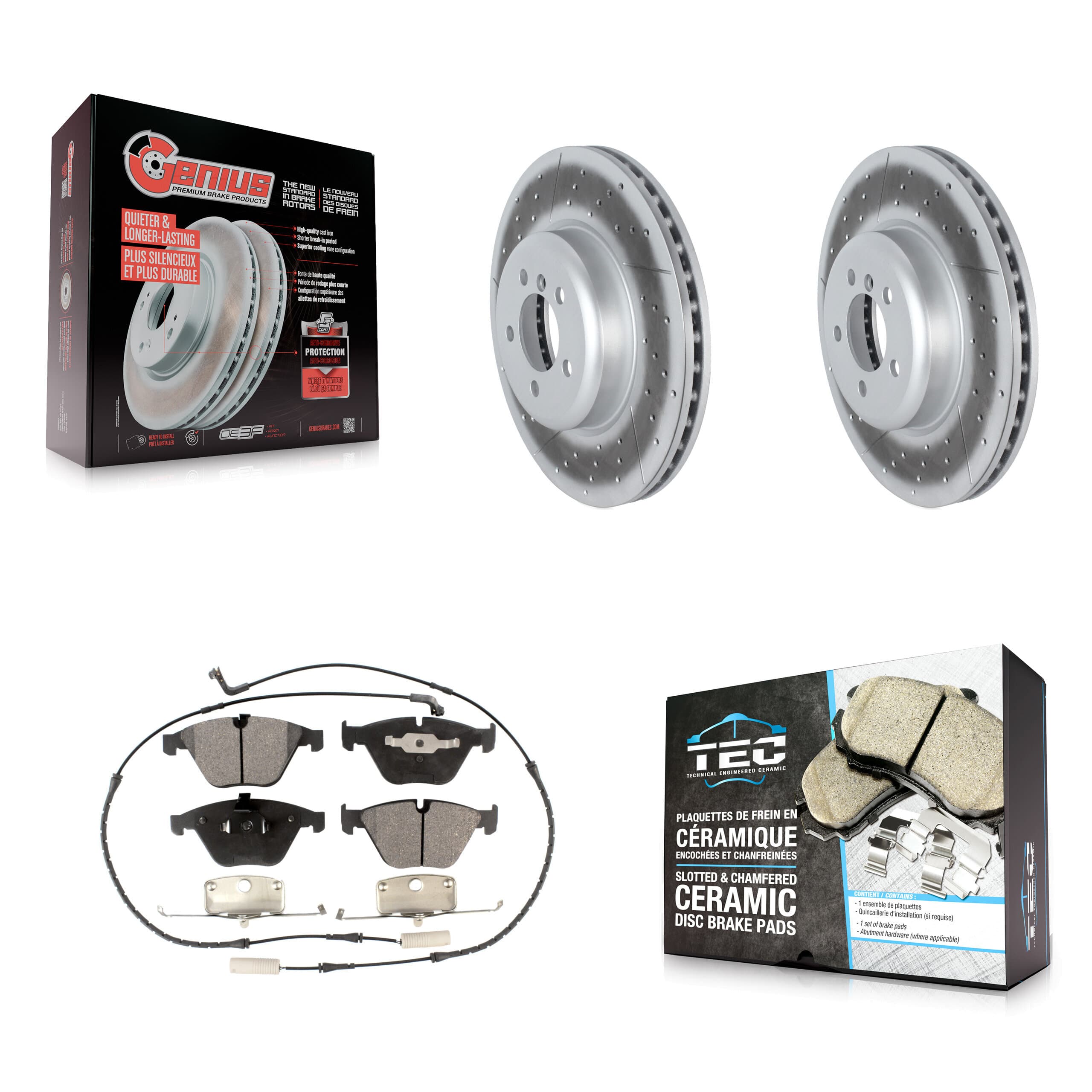Transit Auto - KGT-102718 - Front Disc Brake Kits image 1