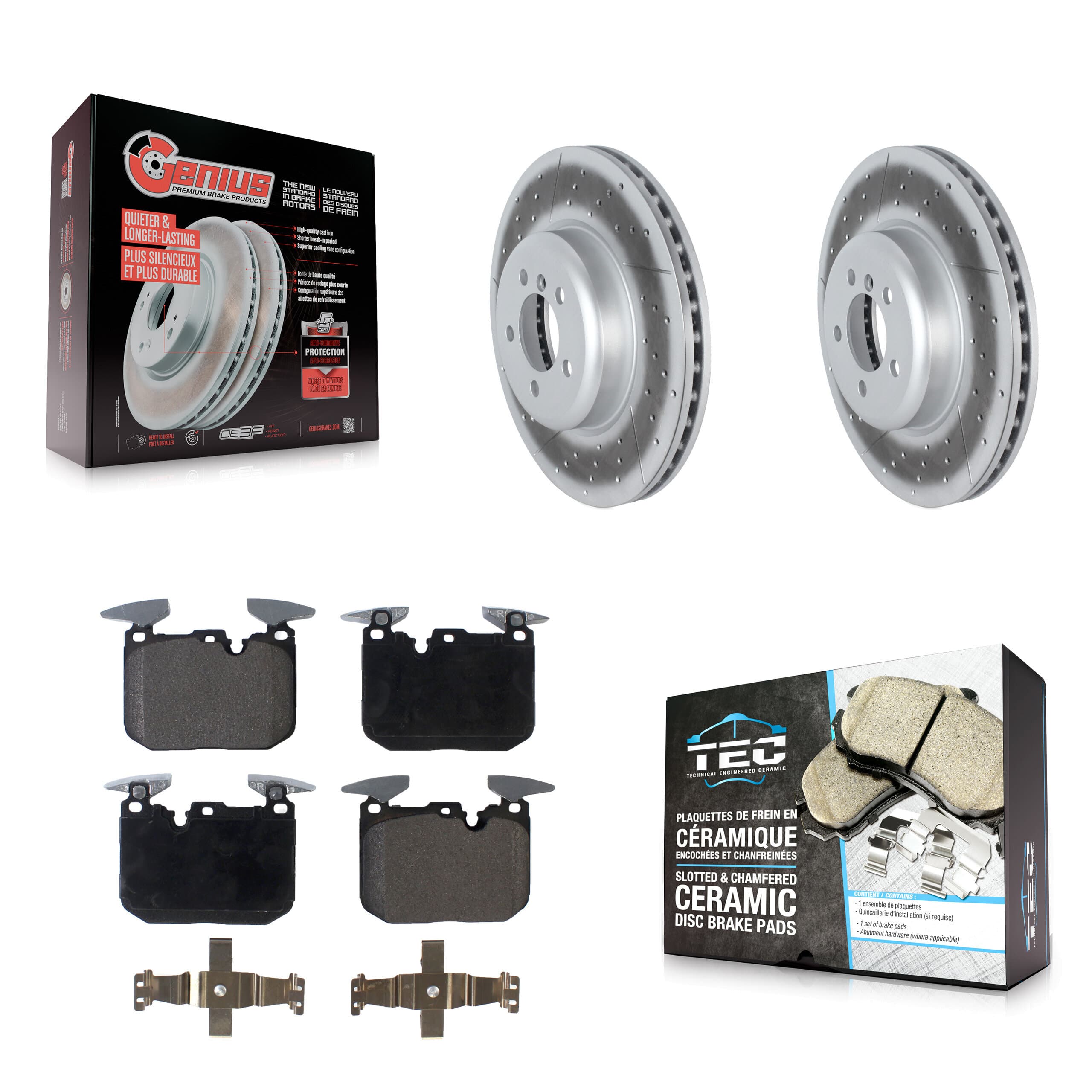 Transit Auto - KGT-102723 - Front Disc Brake Kits image 1