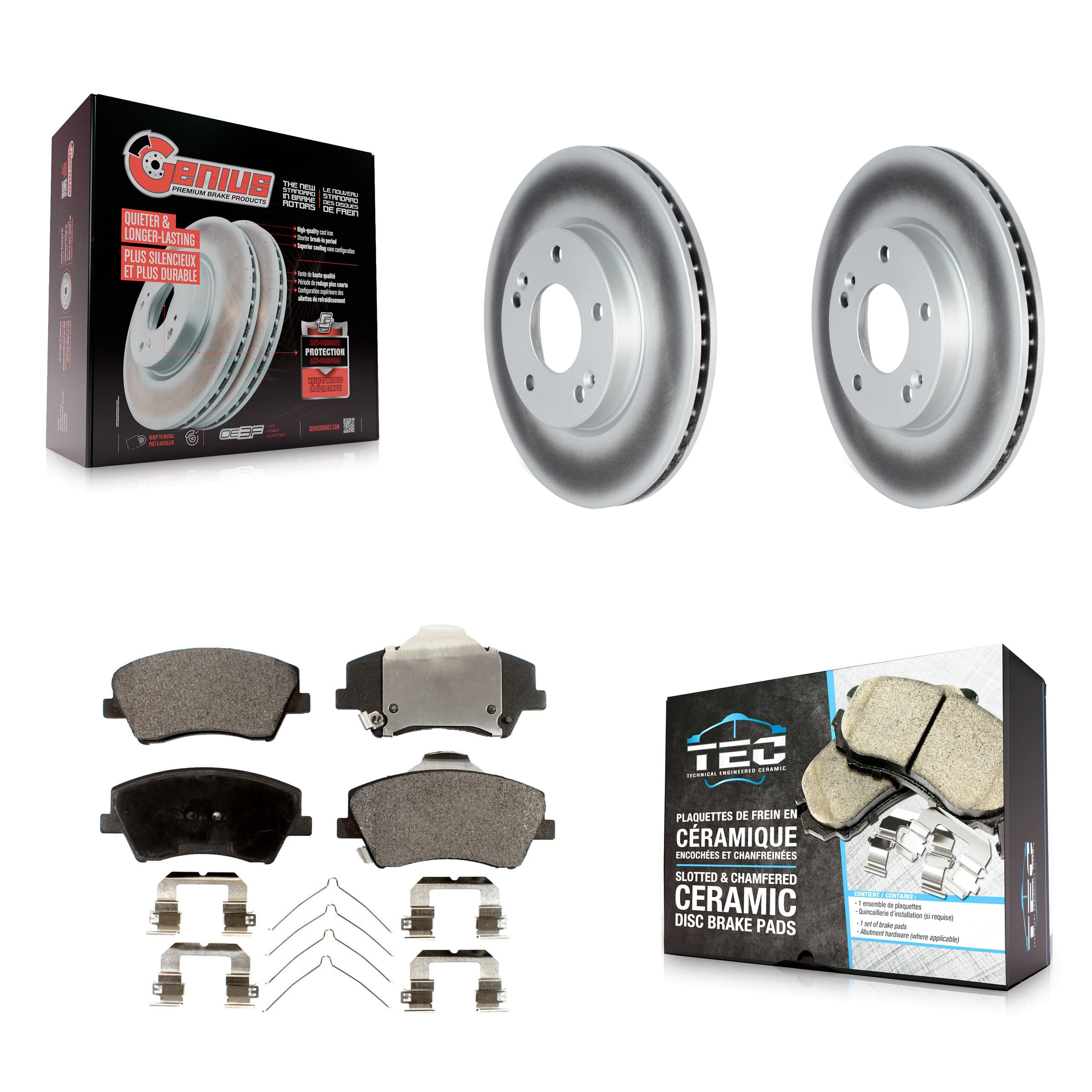 Transit Auto - KGT-102727 - Front Disc Brake Kits image 1