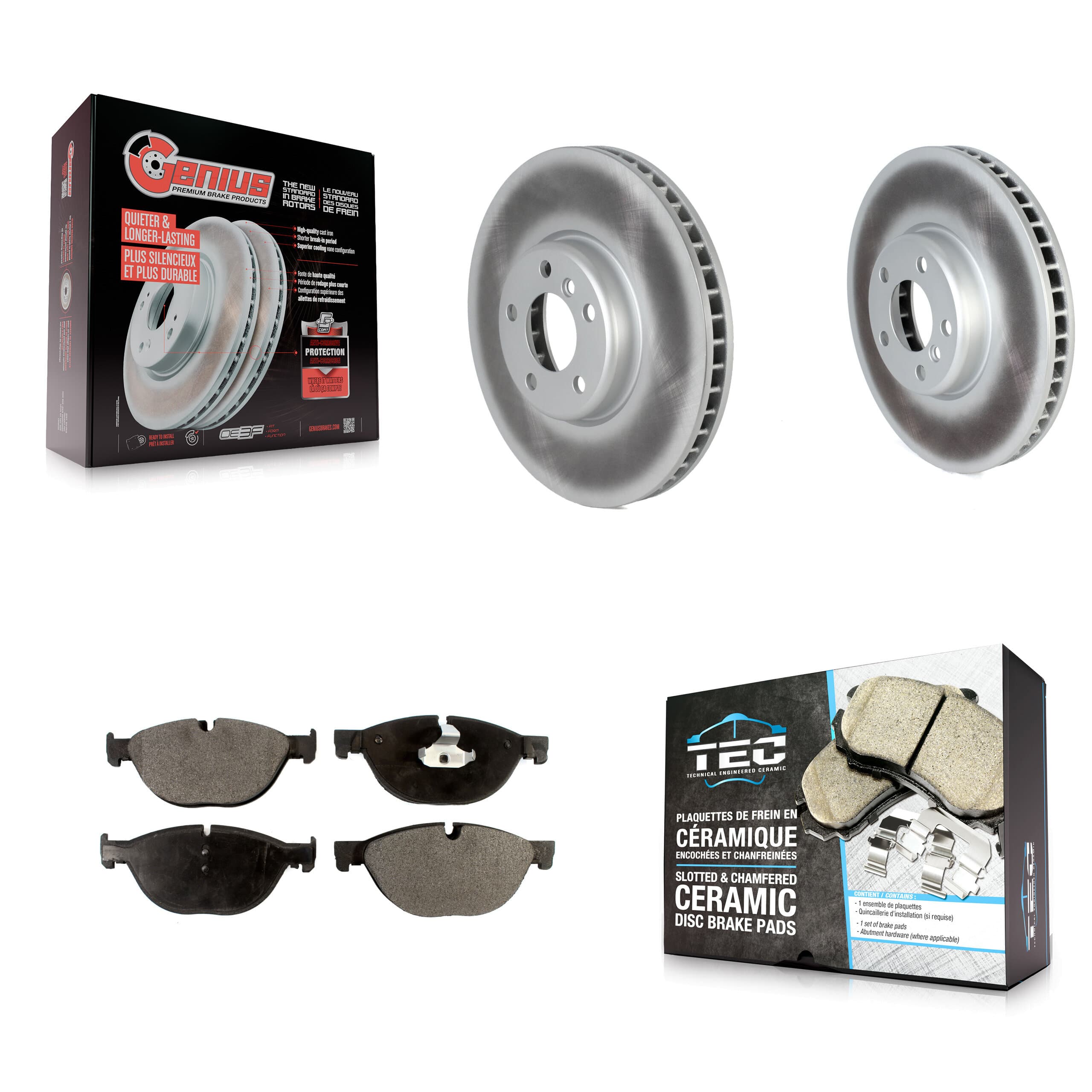 Transit Auto - KGT-102762 - Front Disc Brake Kits image 1