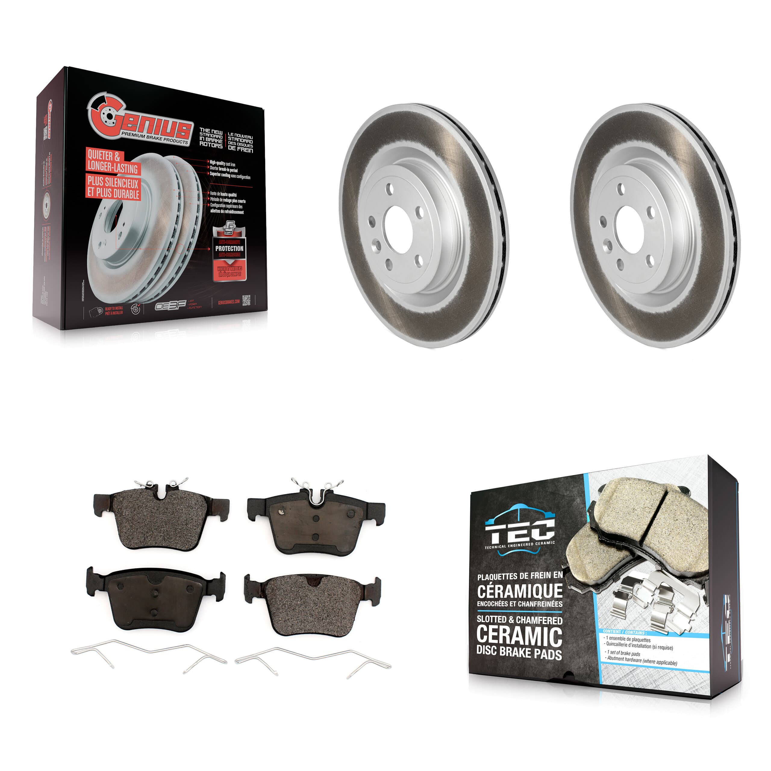 Transit Auto - KGT-102774 - Rear Disc Brake Kits image 1