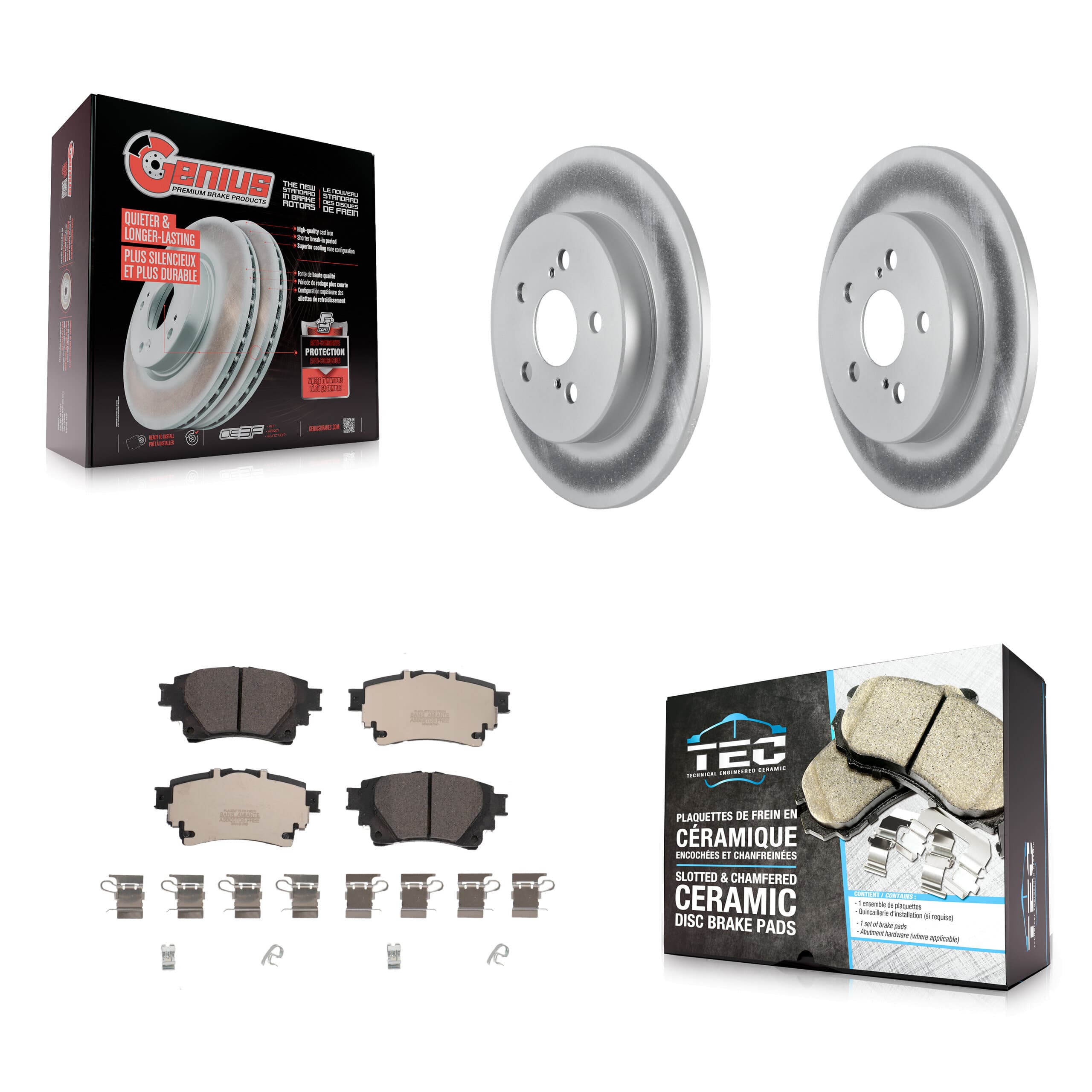 Transit Auto - KGT-102801 - Rear Disc Brake Kits image 1