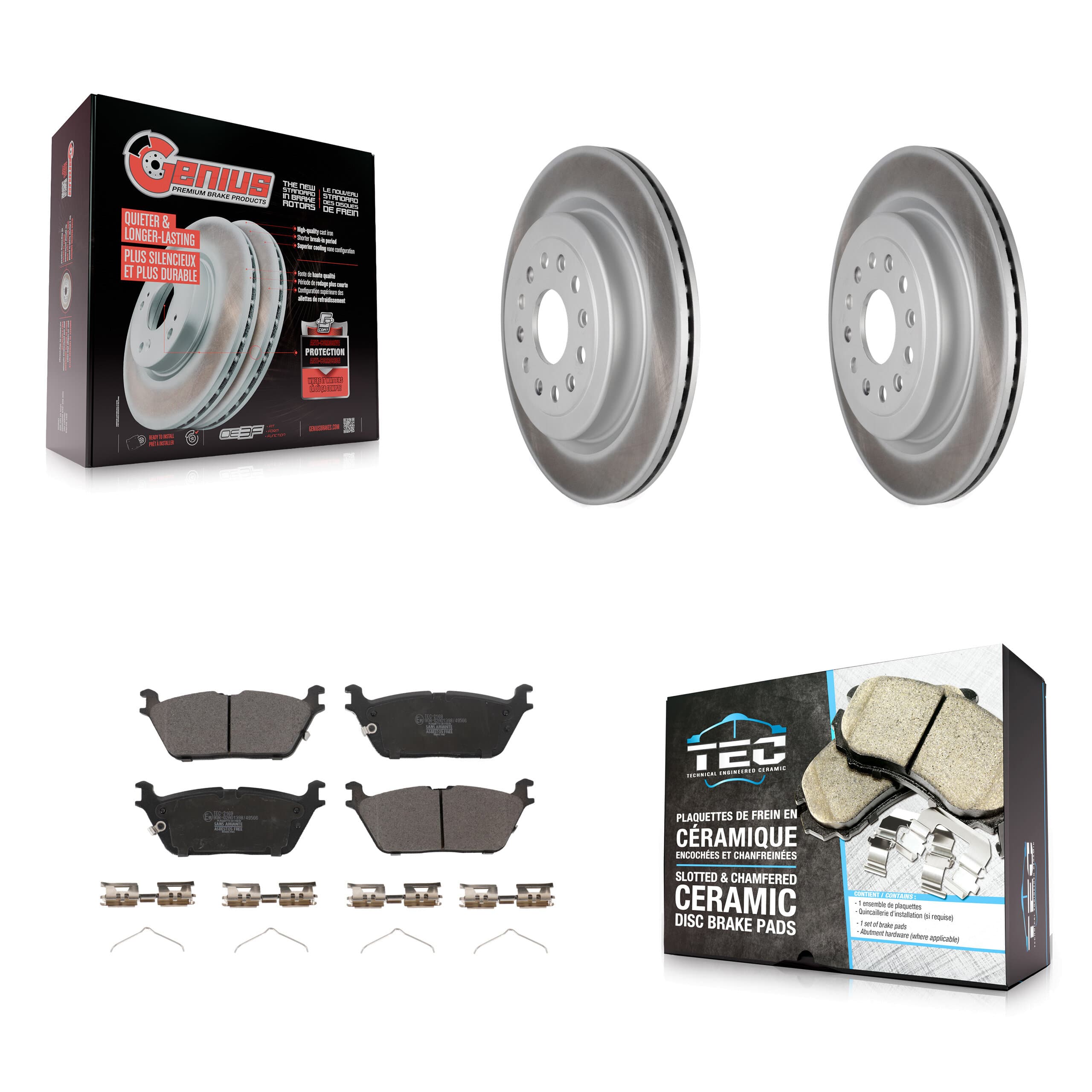 Transit Auto - KGT-102813 - Rear Disc Brake Kits image 1