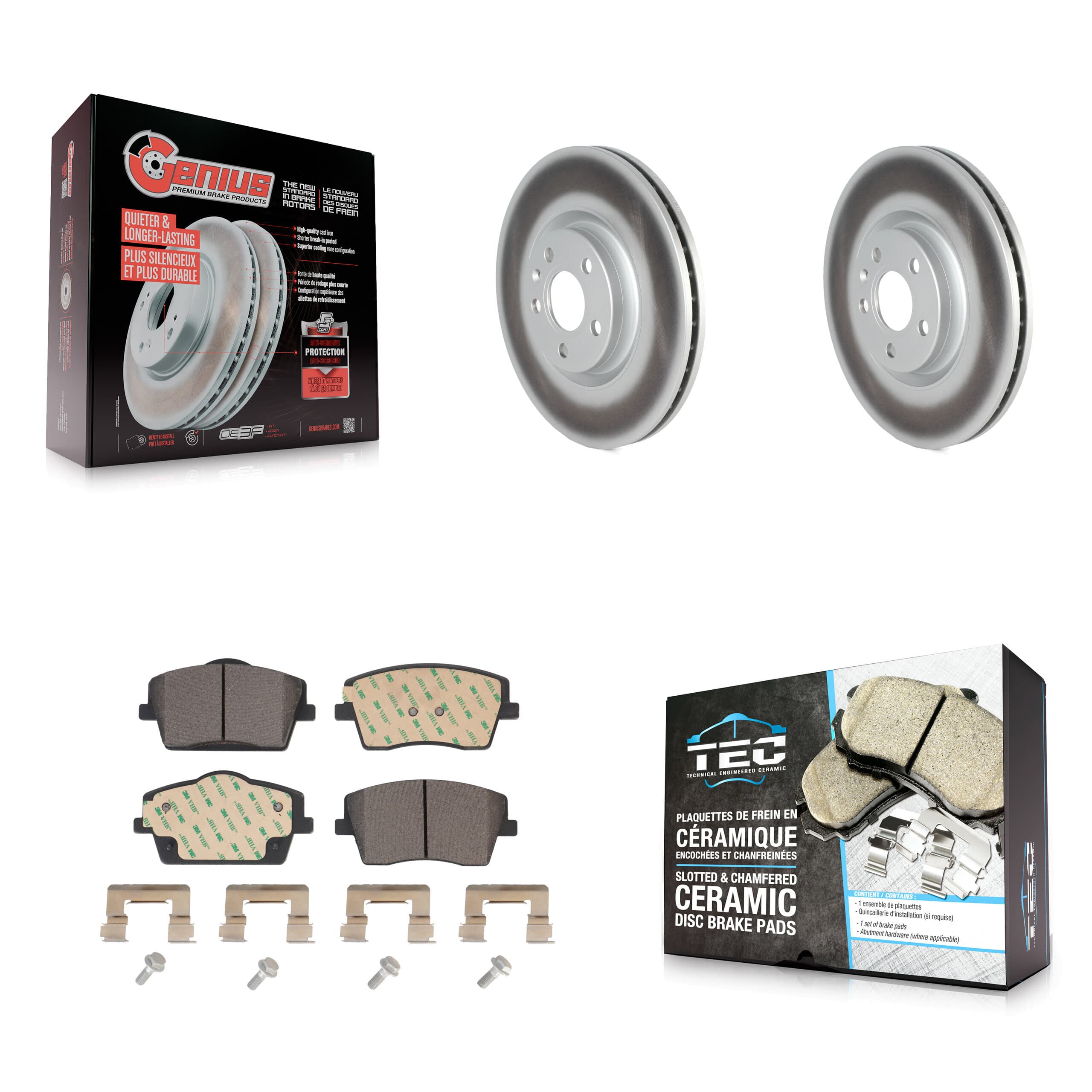 Transit Auto - KGT-102818 - Front Disc Brake Kits image 1