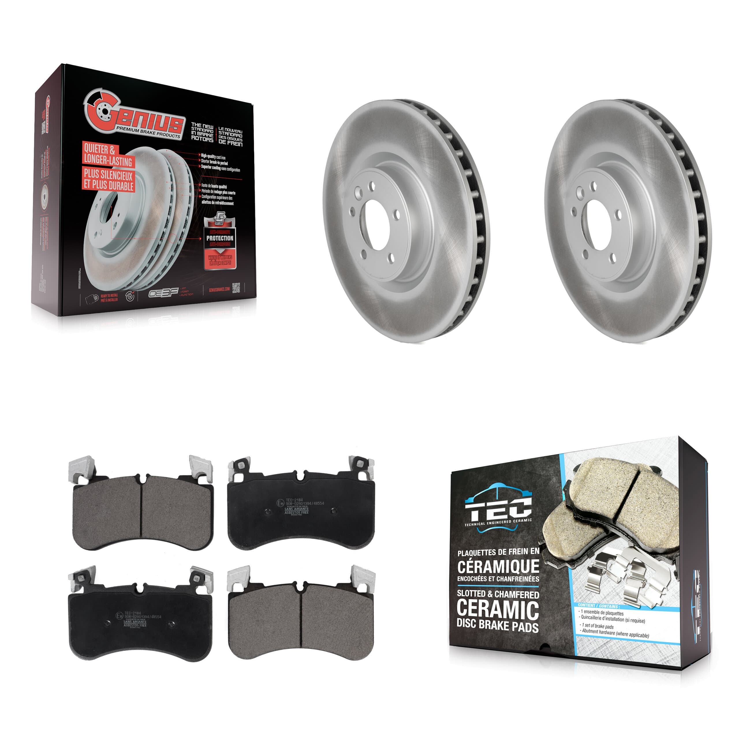 Transit Auto - KGT-102821 - Front Disc Brake Kits image 1