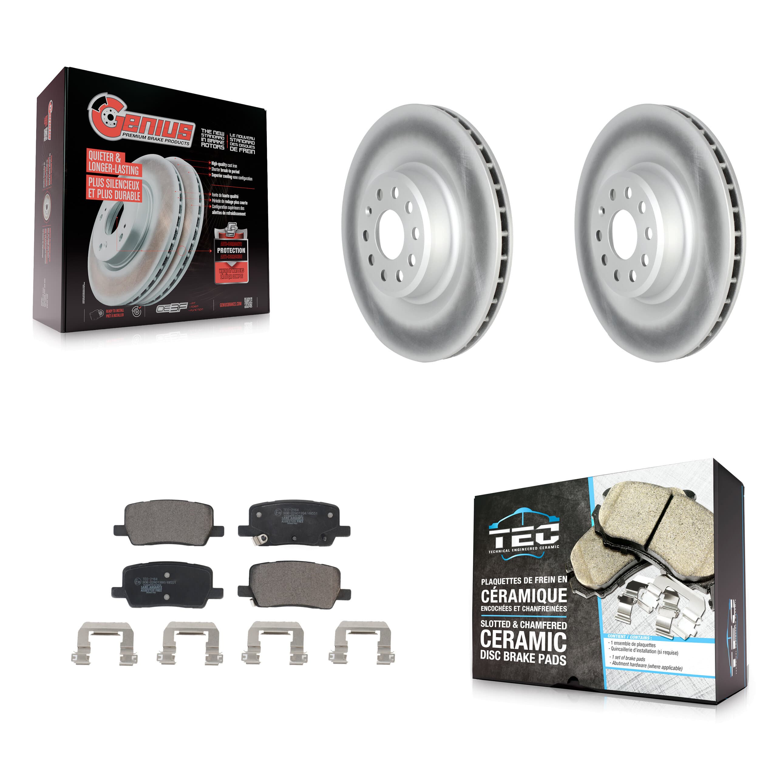 Transit Auto - KGT-102856 - Rear Disc Brake Kits image 1