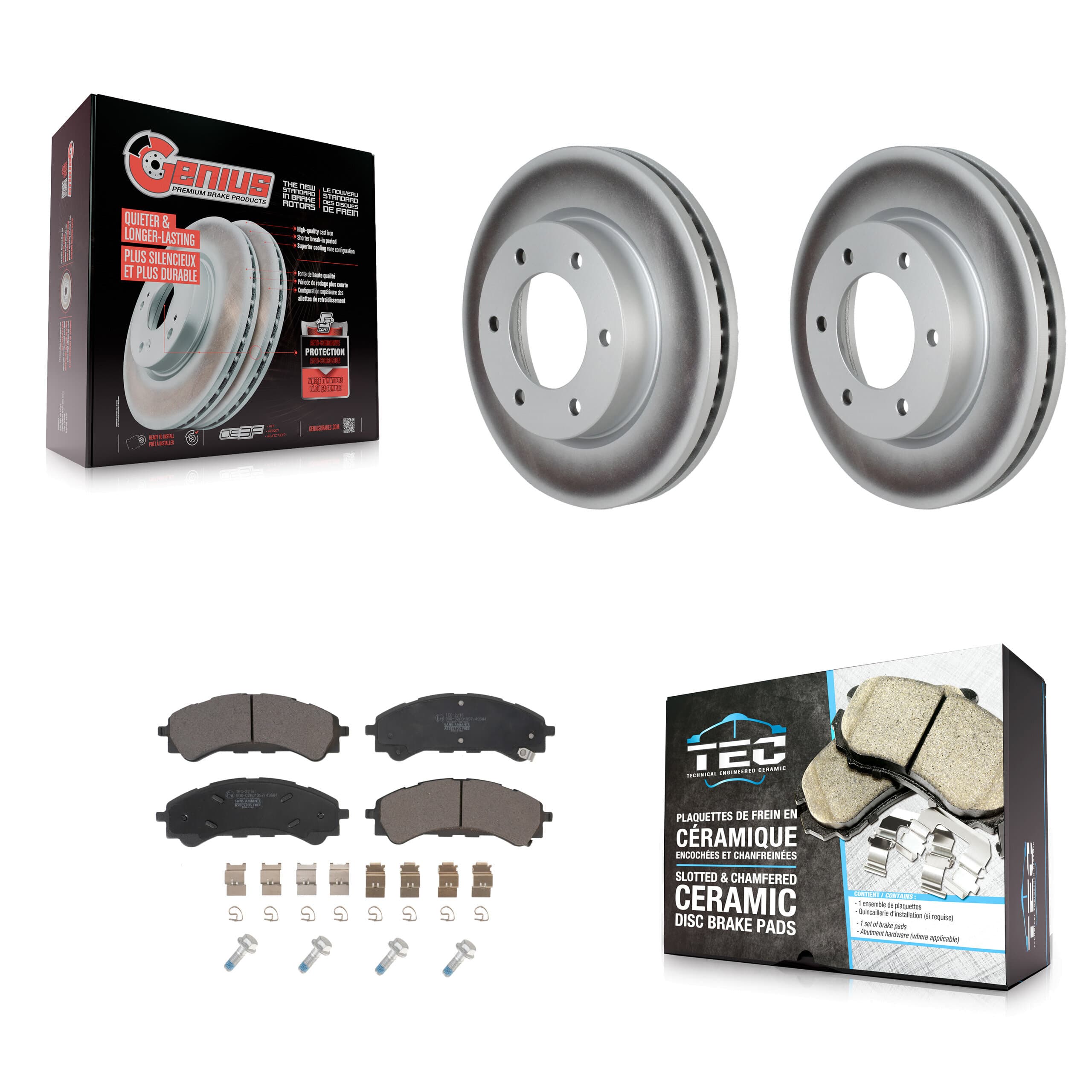 Transit Auto - KGT-102866 - Front Disc Brake Kits image 1