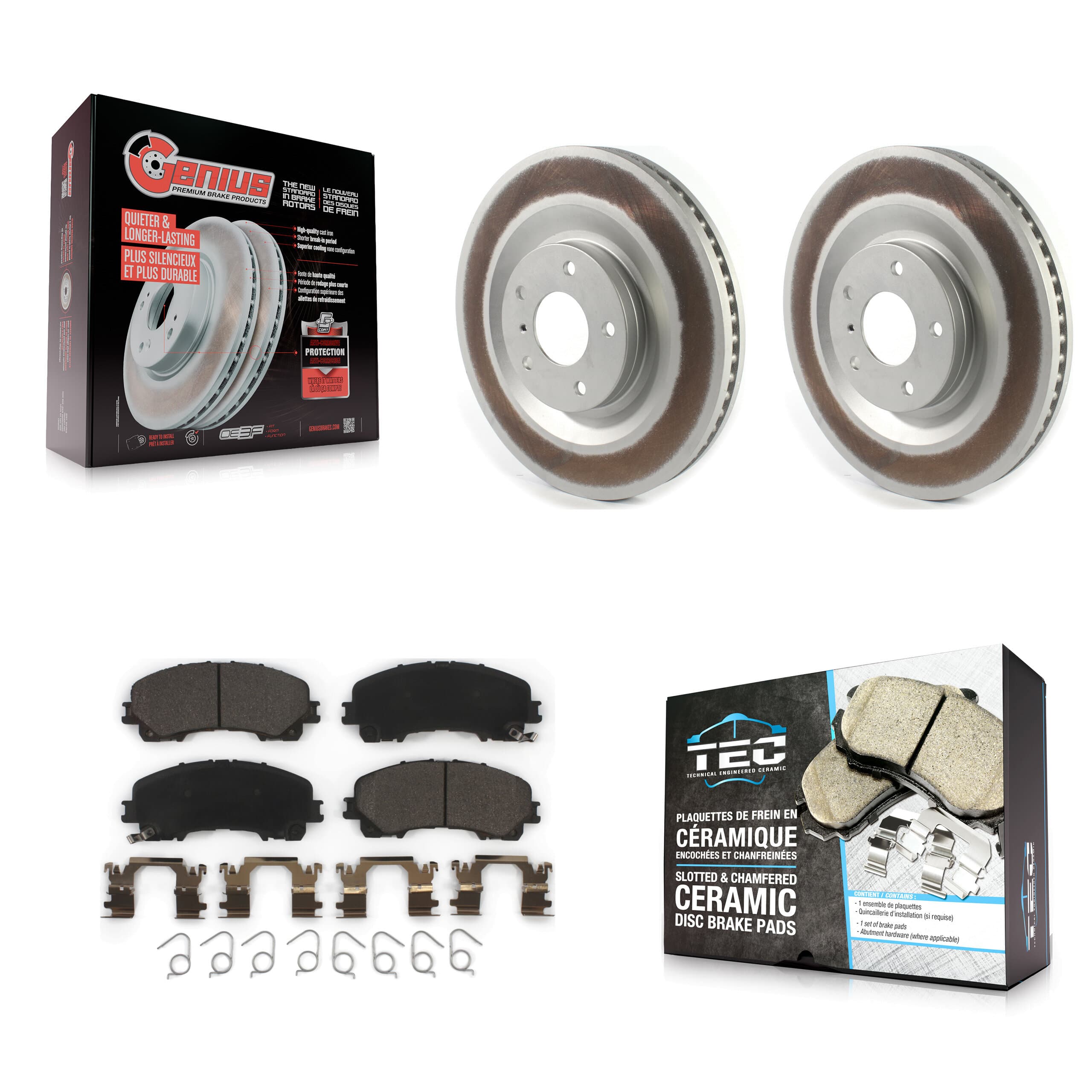 Transit Auto - KGT-102893 - Front Disc Brake Kits image 1