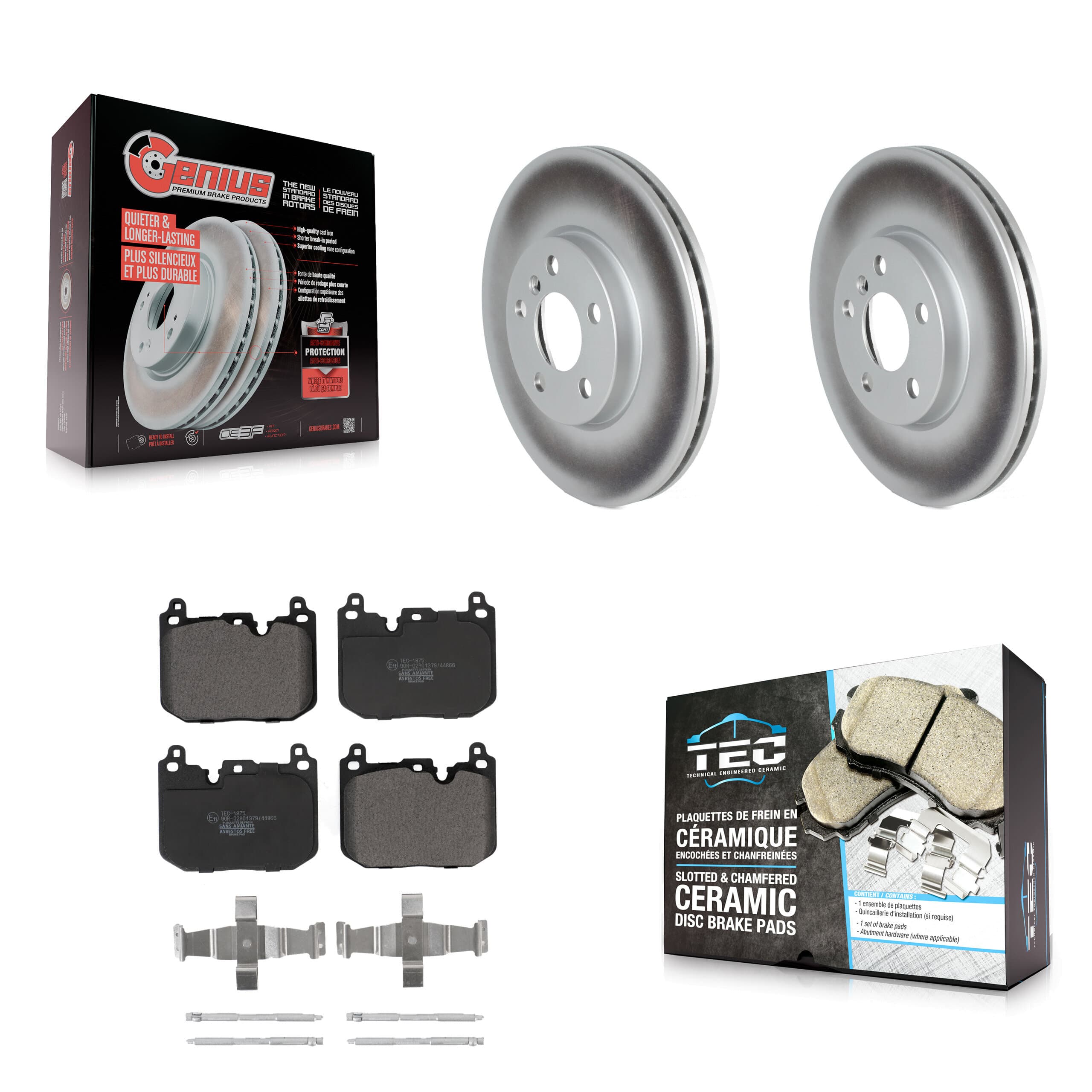 Transit Auto - KGT-102894 - Front Disc Brake Kits image 1