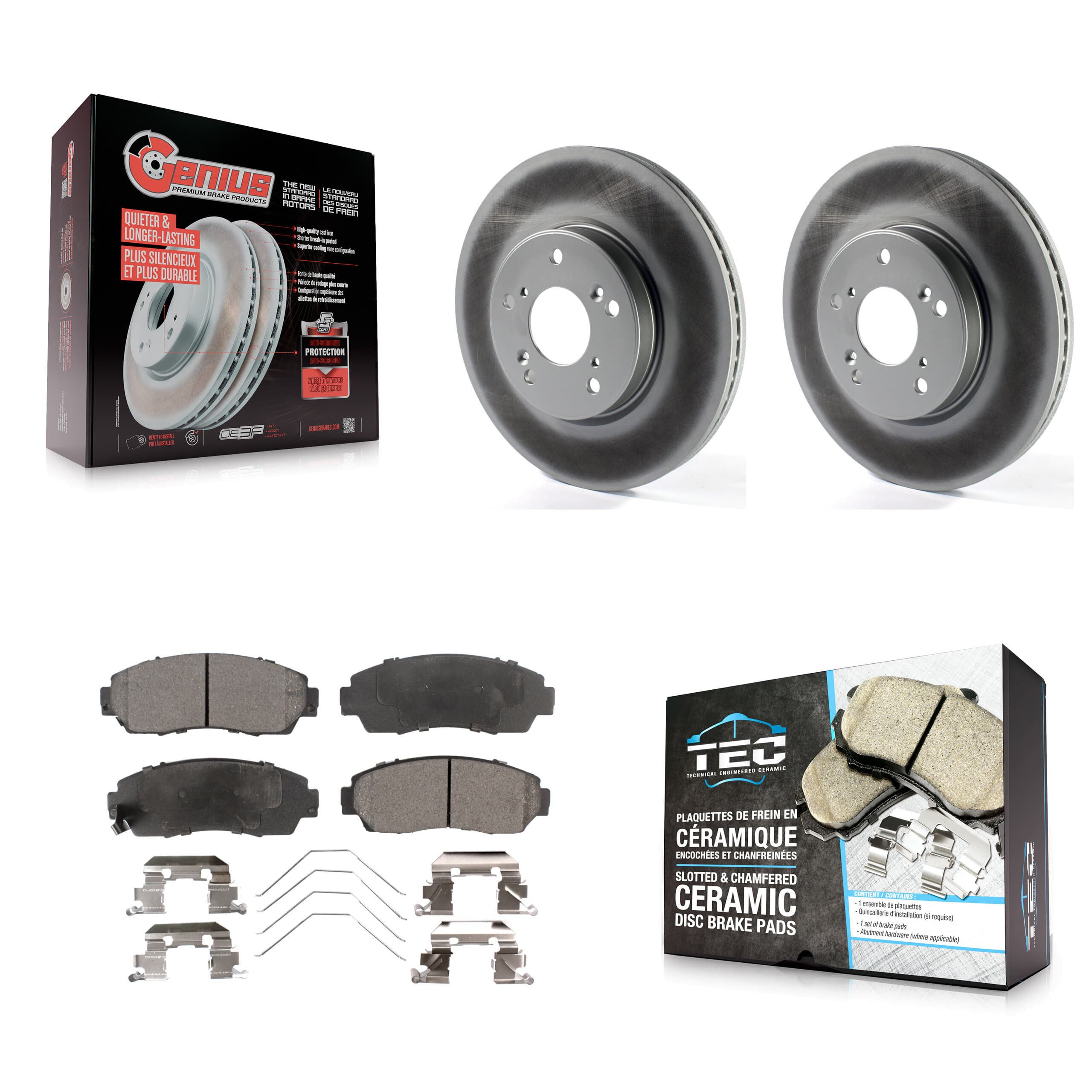 Transit Auto - KGT-102930 - Front Disc Brake Kits image 1