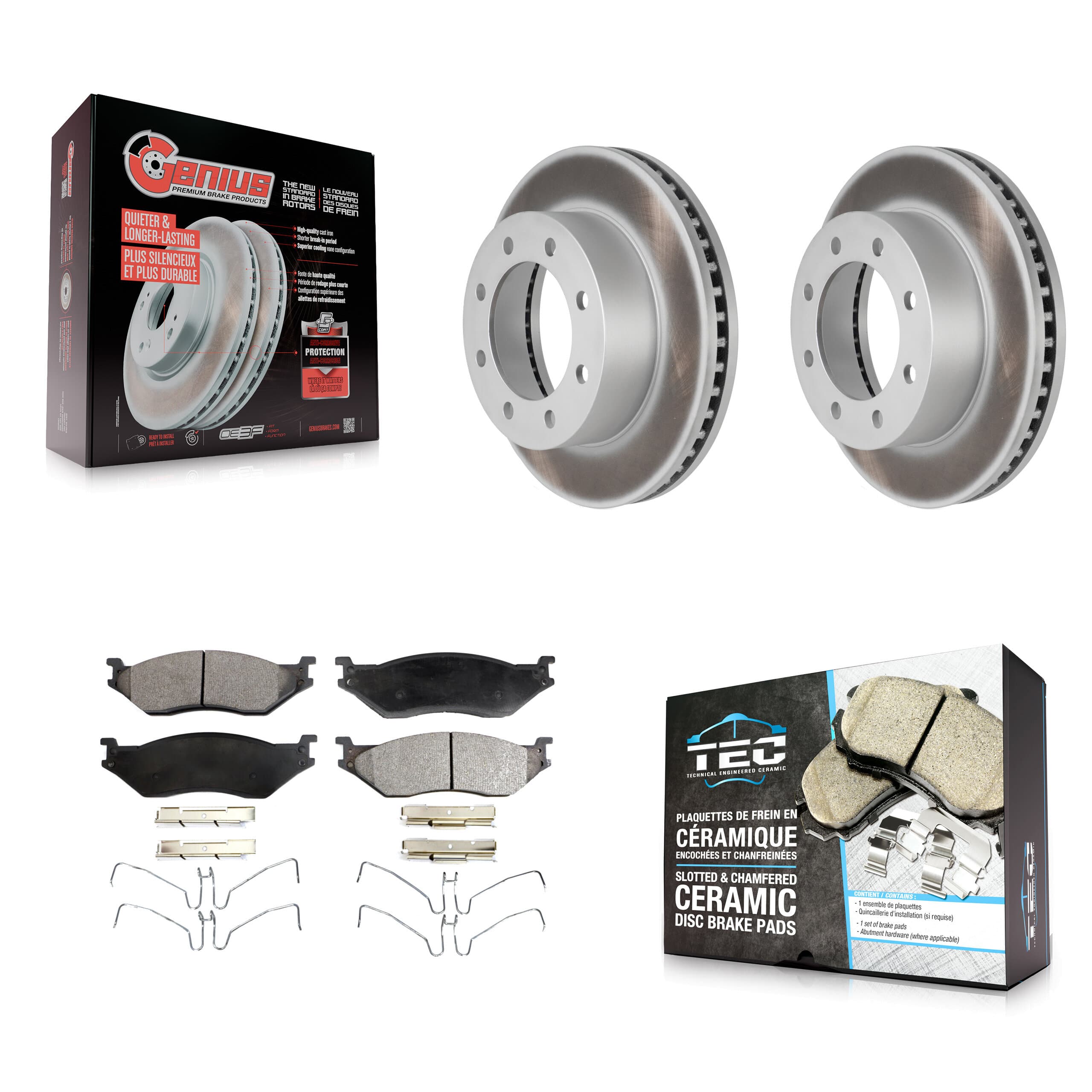 Transit Auto - KGT-102932 - Front Disc Brake Kits image 1