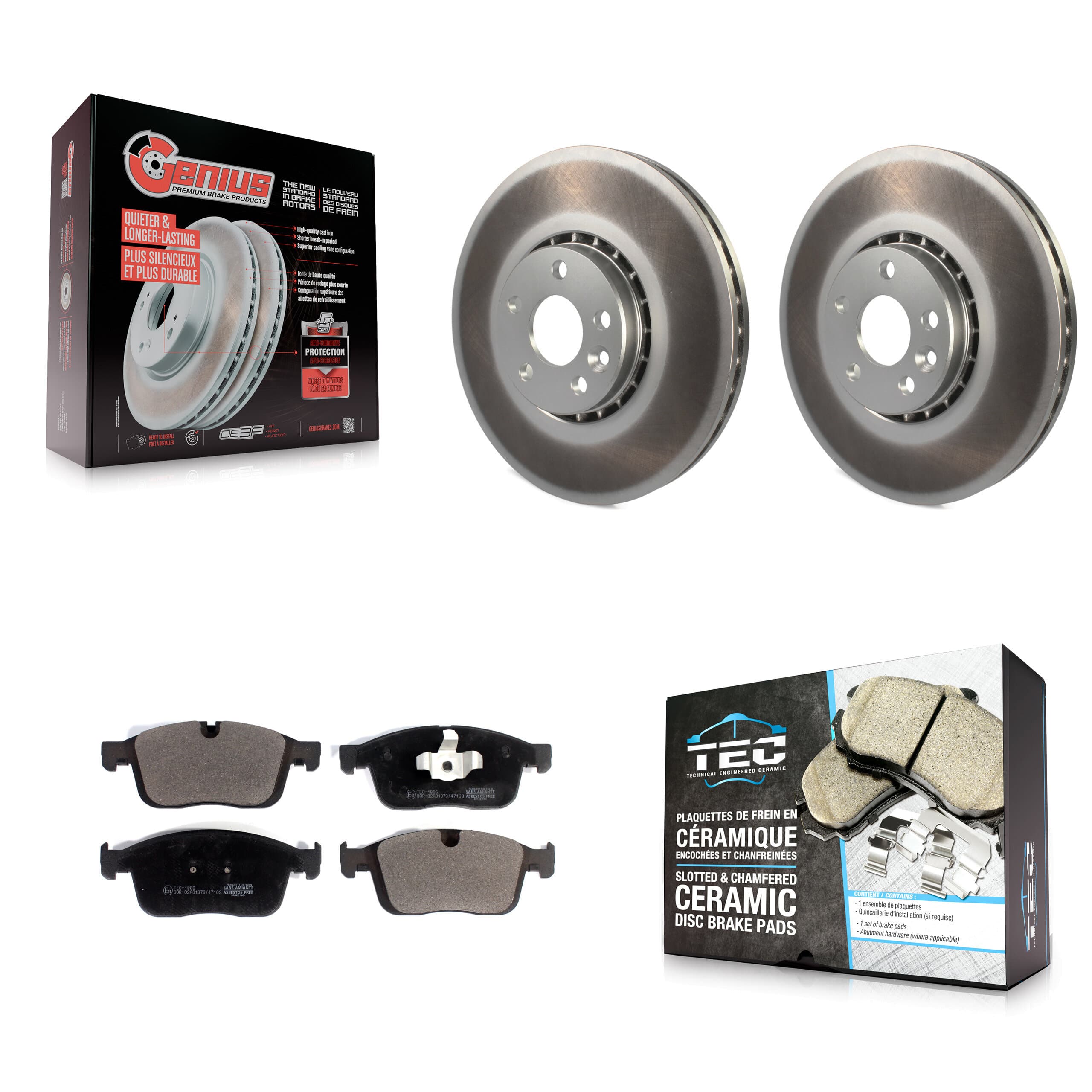 Transit Auto - KGT-102933 - Front Disc Brake Kits image 1