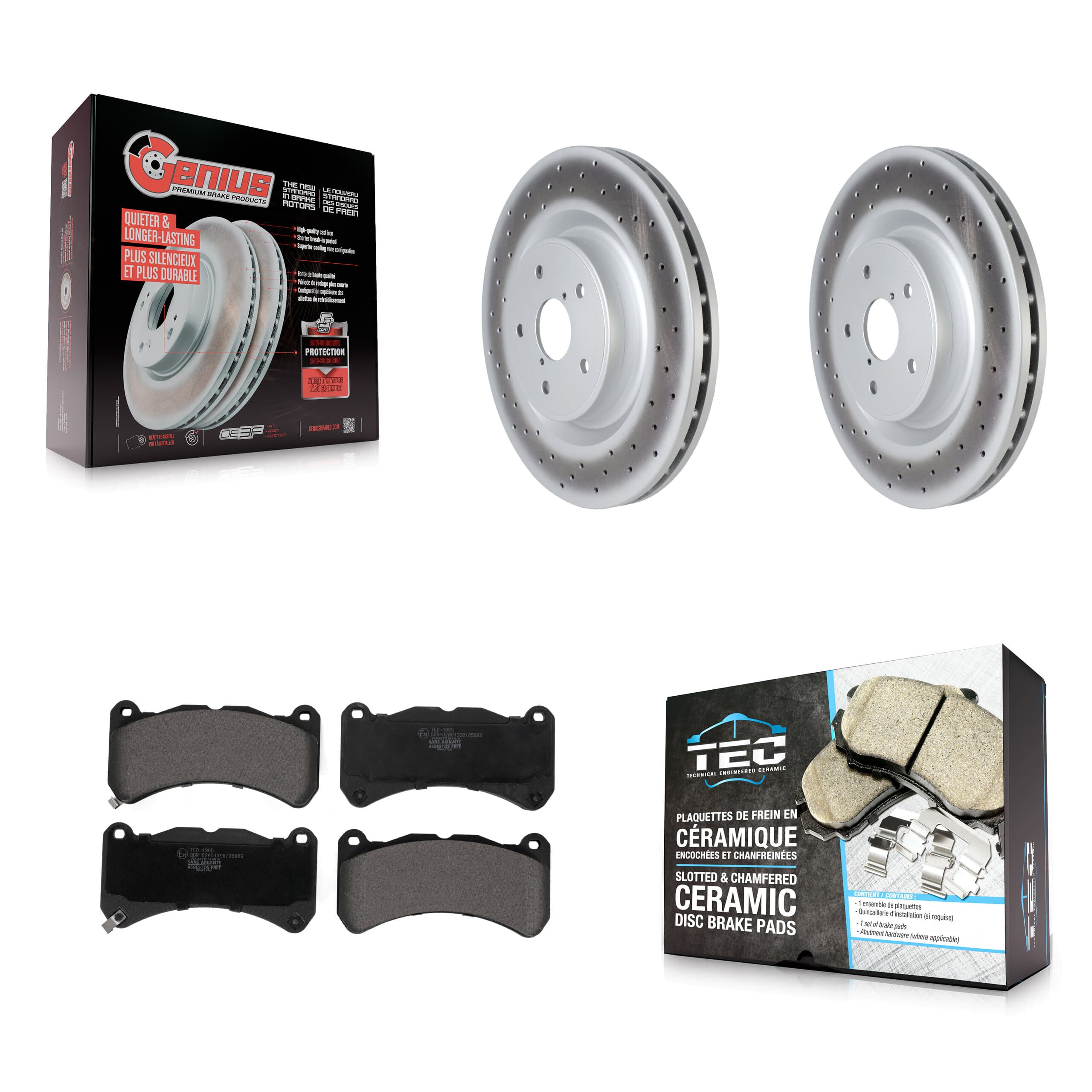 Transit Auto - KGT-102941 - Front Disc Brake Kits image 1
