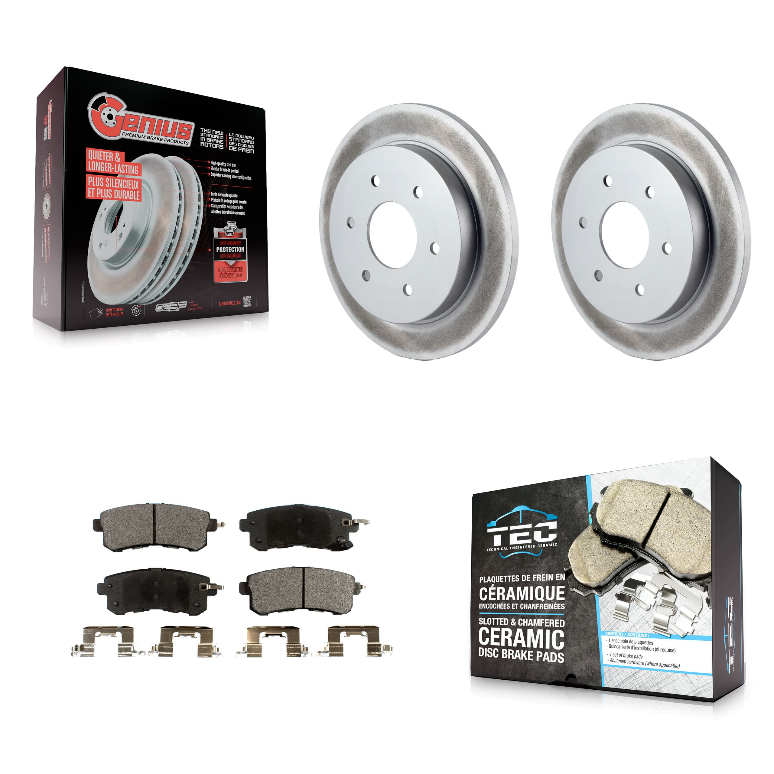 Transit Auto - KGT-102970 - Rear Disc Brake Kits image 1