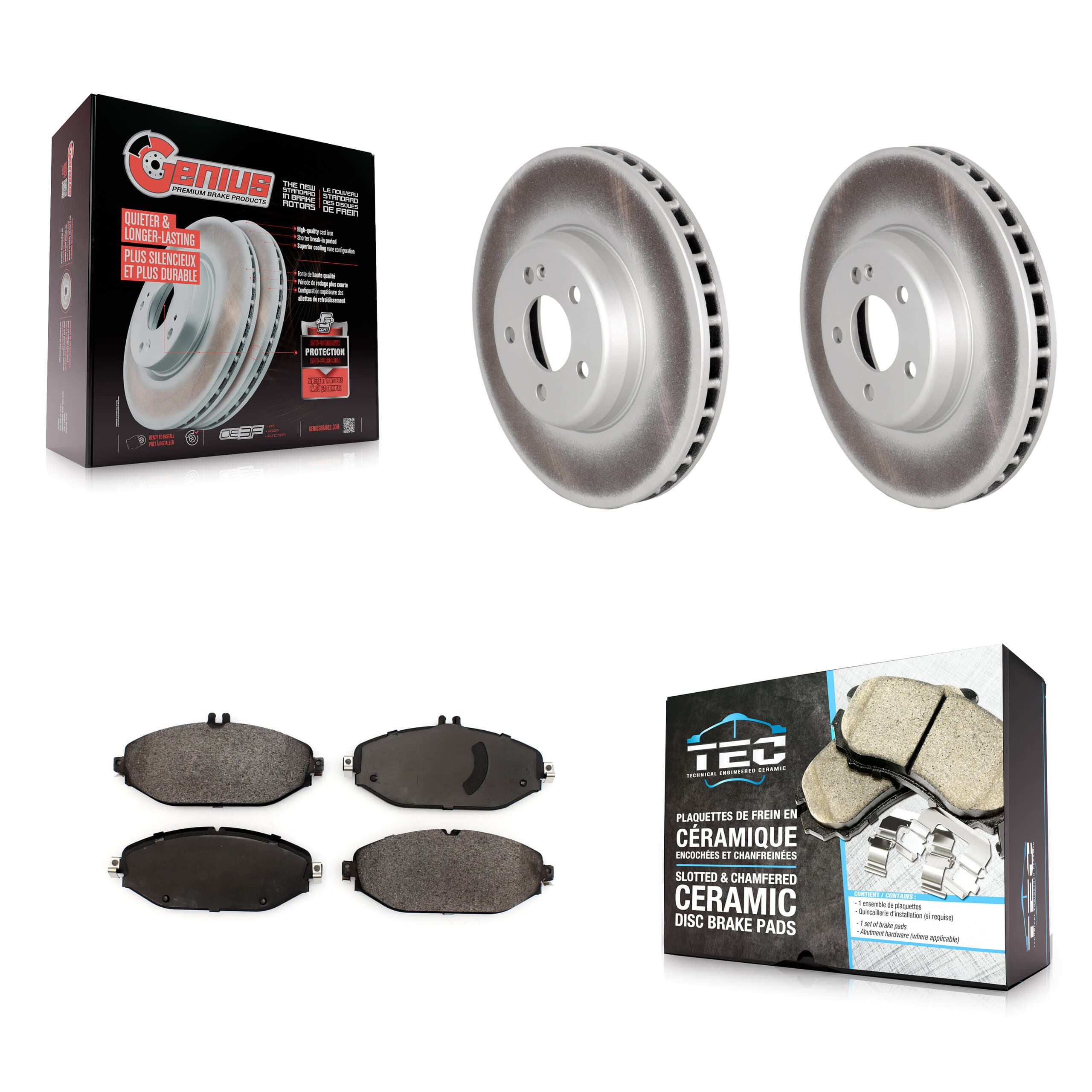 Transit Auto - KGT-102981 - Front Disc Brake Kits image 1