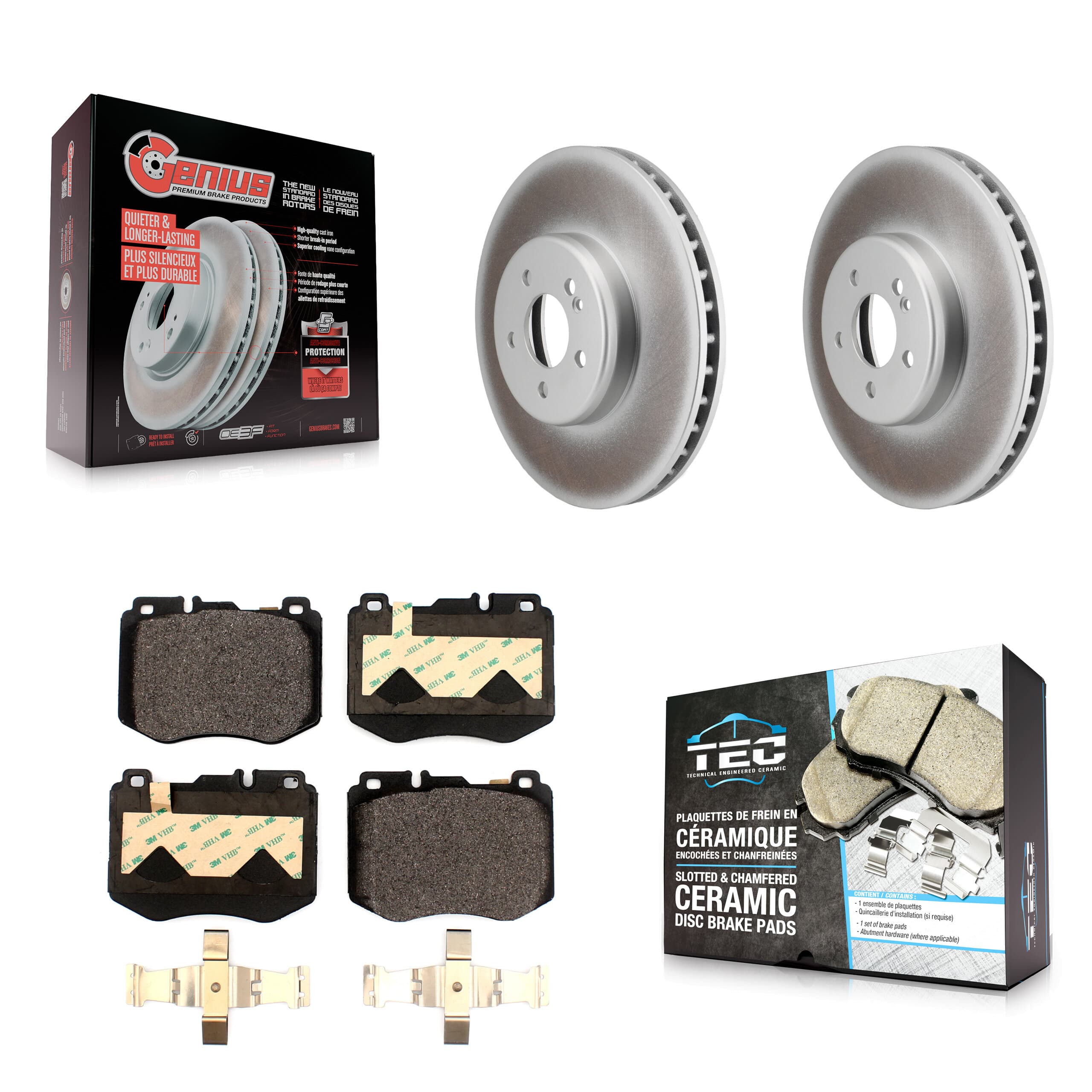 Transit Auto - KGT-102982 - Front Disc Brake Kits image 1