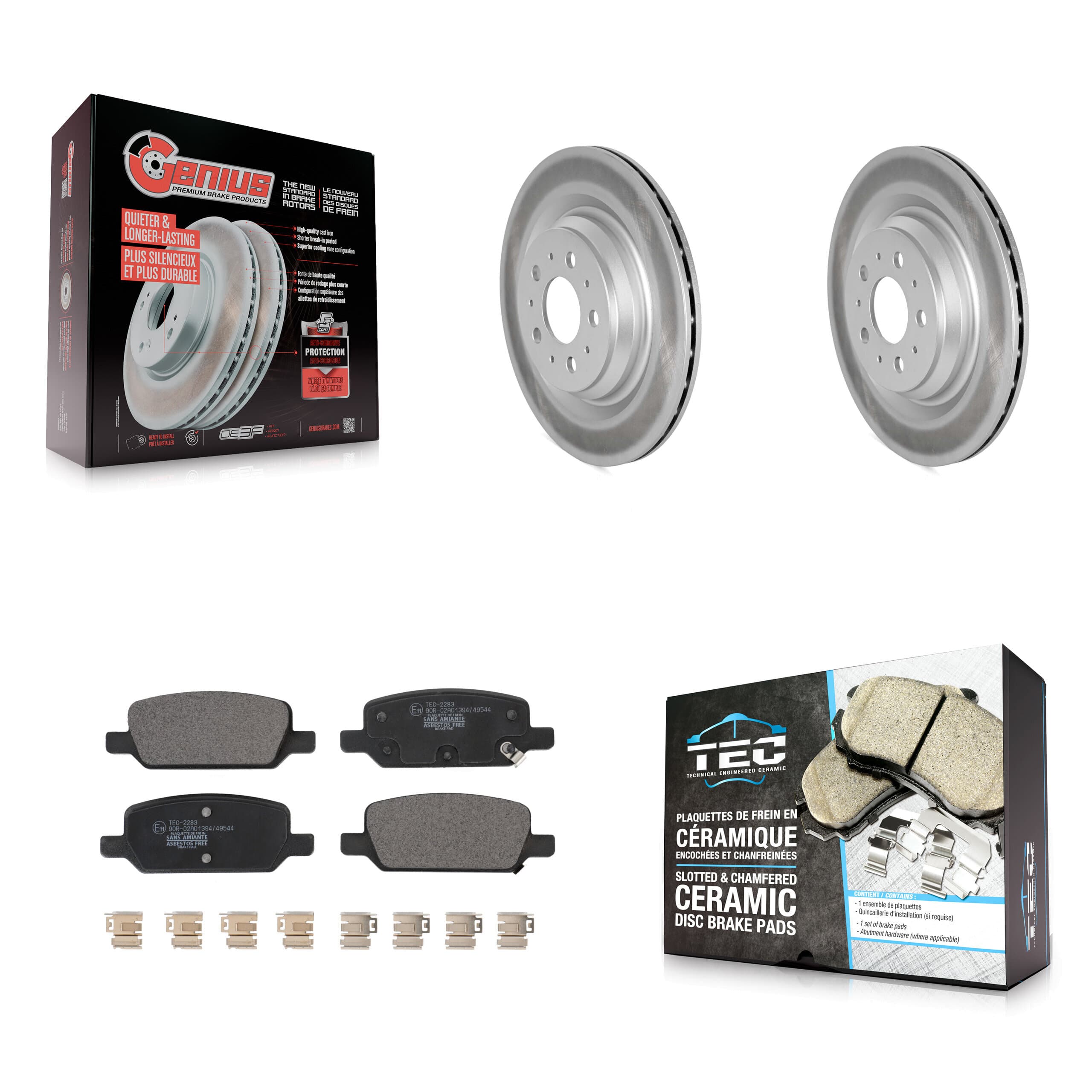 Transit Auto - KGT-103073 - Rear Disc Brake Kits image 1