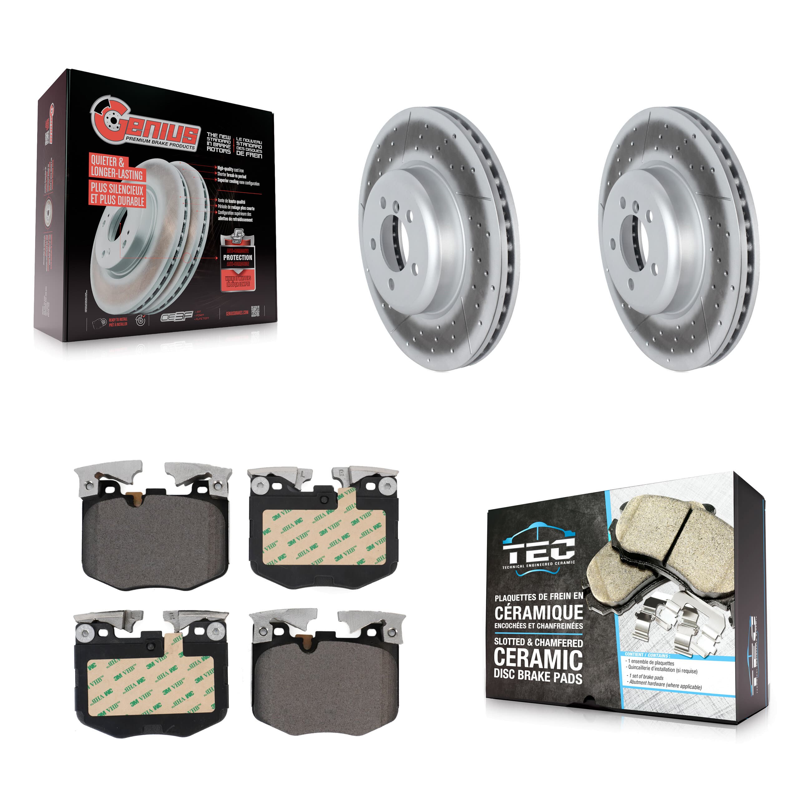 Transit Auto - KGT-103112 - Front Disc Brake Kits image 1