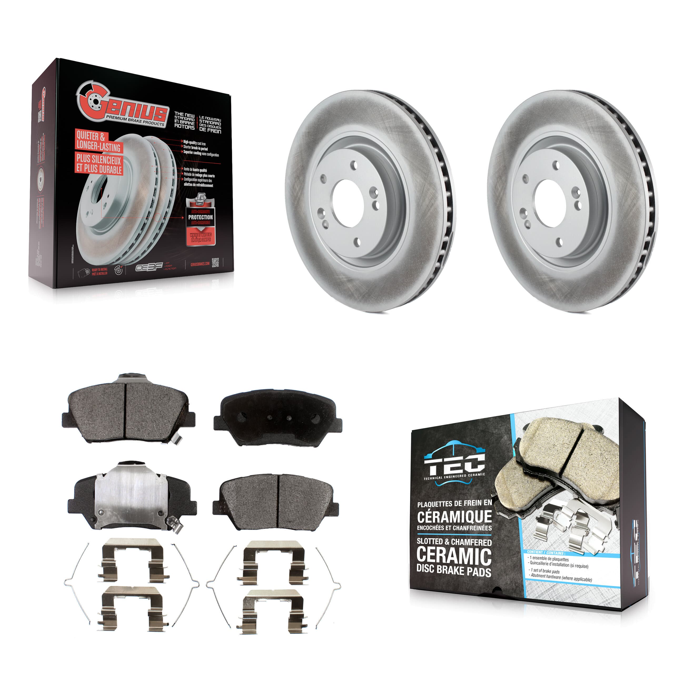 Transit Auto - KGT-103116 - Front Disc Brake Kits image 1