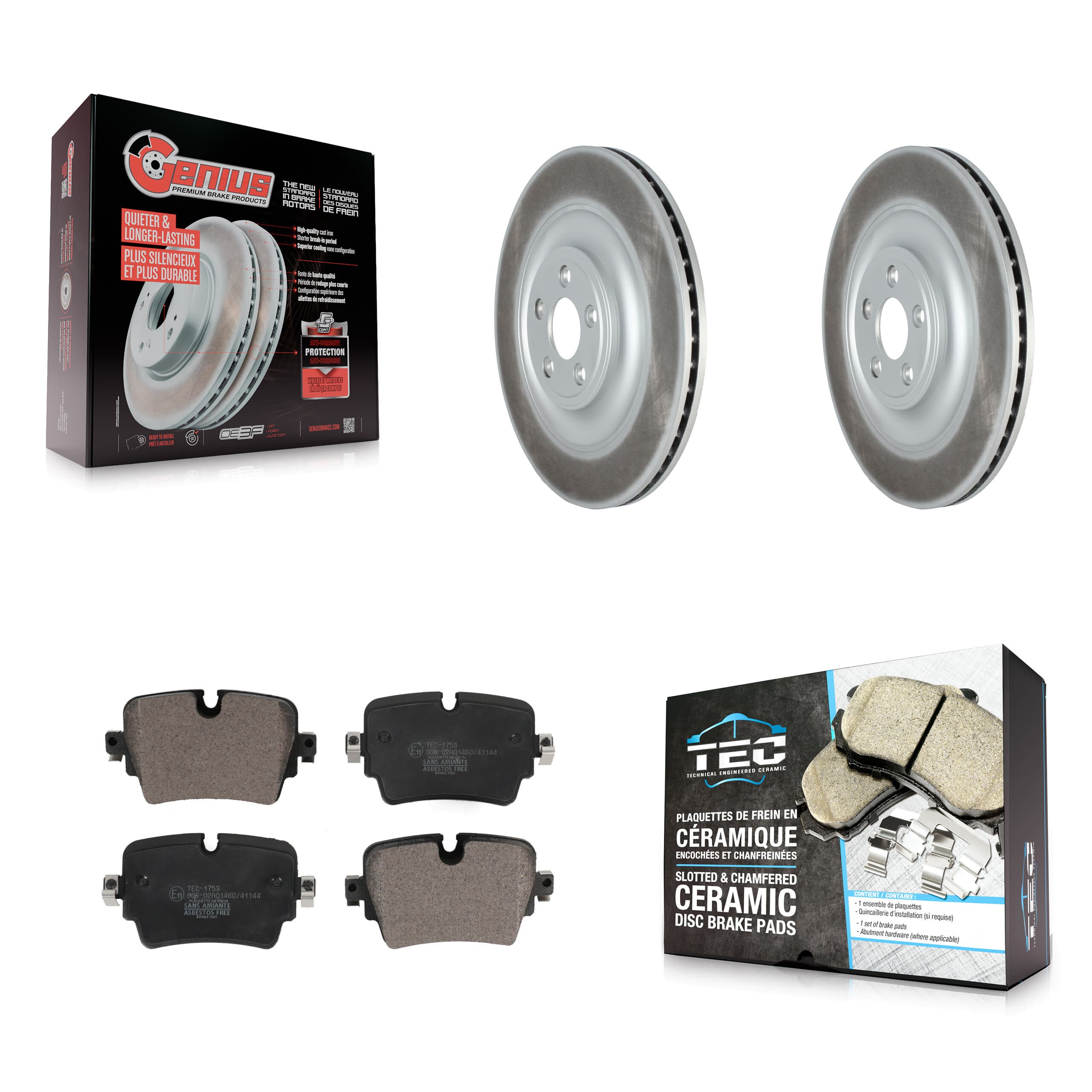 Transit Auto - KGT-103117 - Rear Disc Brake Kits image 1