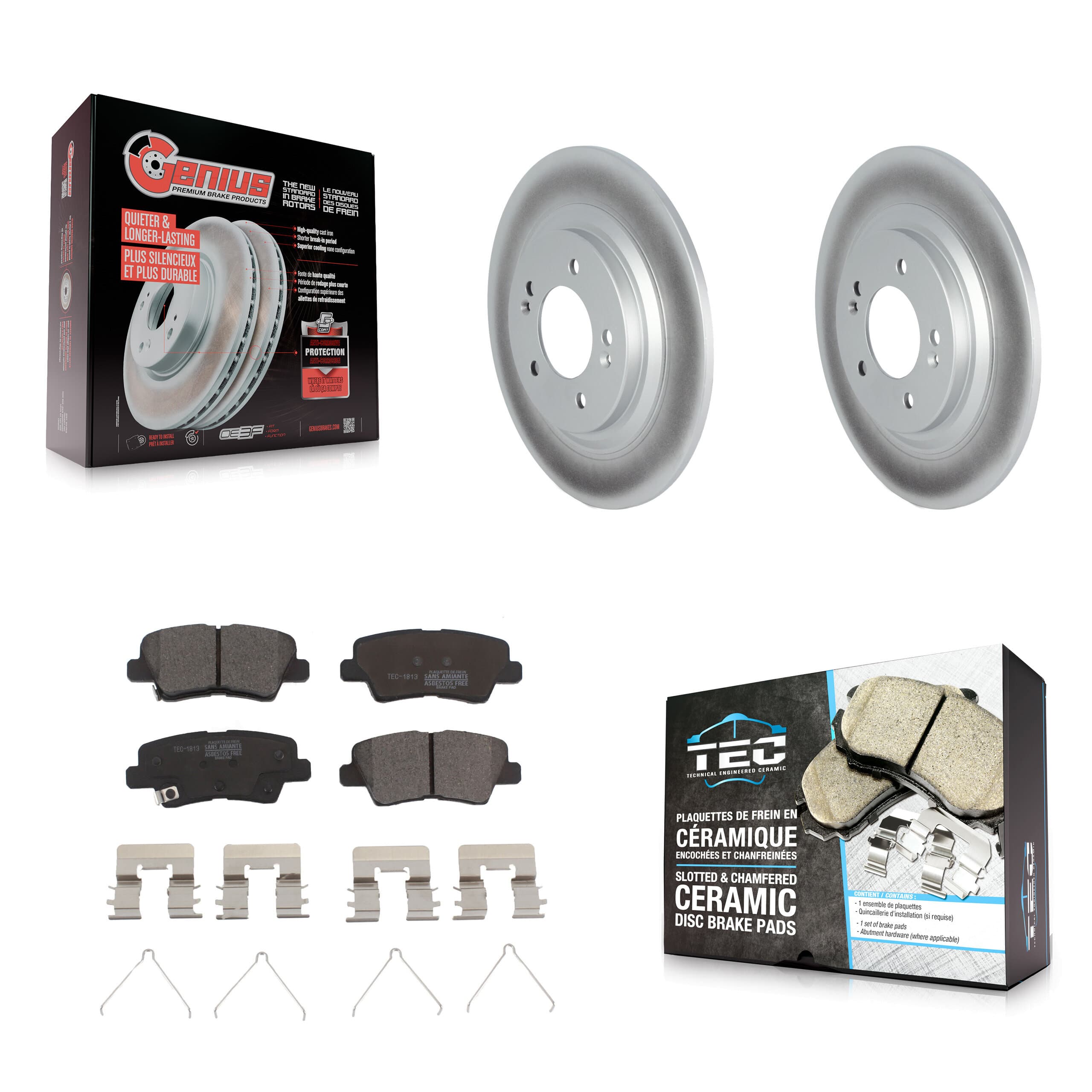 Transit Auto - KGT-103121 - Rear Disc Brake Kits image 1