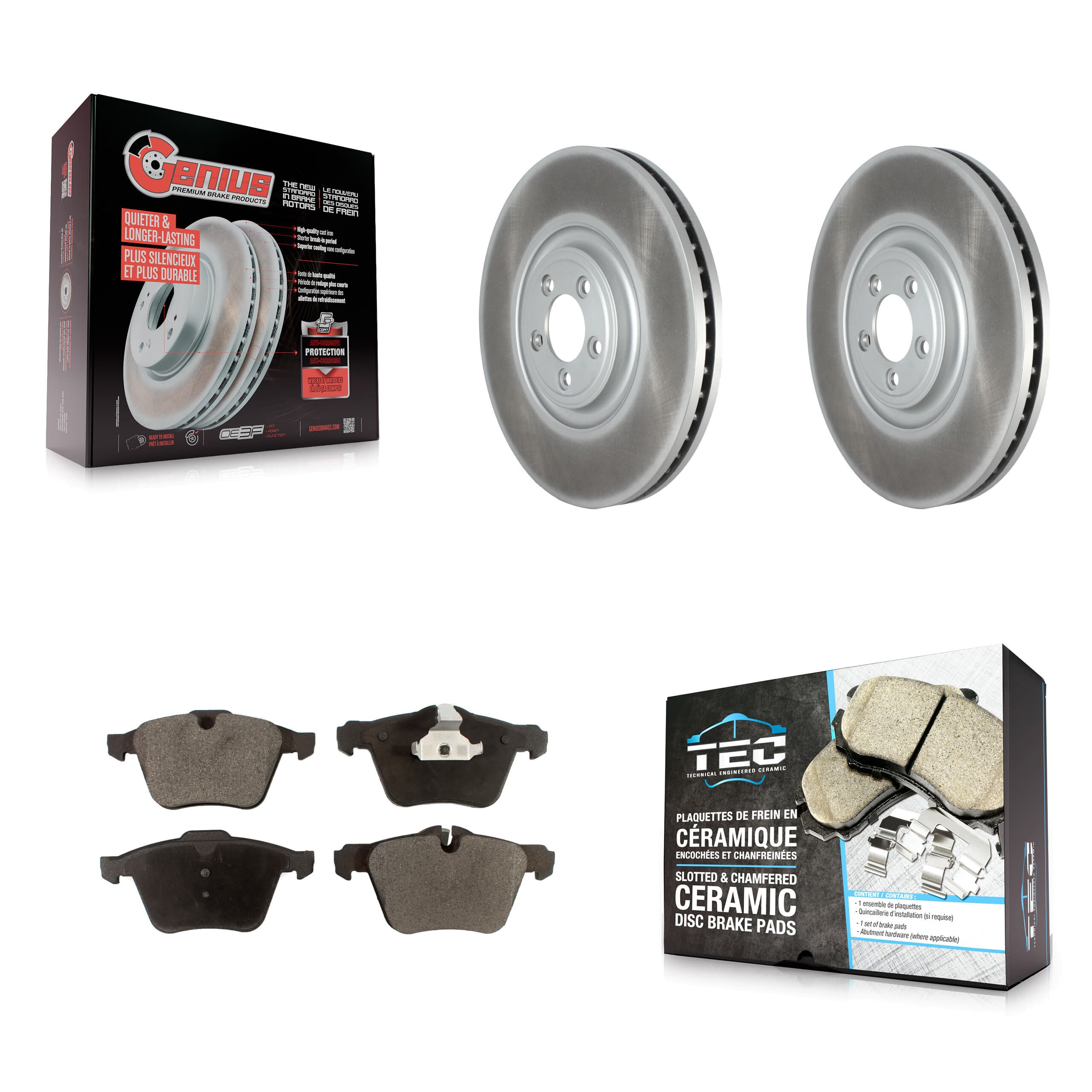 Transit Auto - KGT-103128 - Front Disc Brake Kits image 1