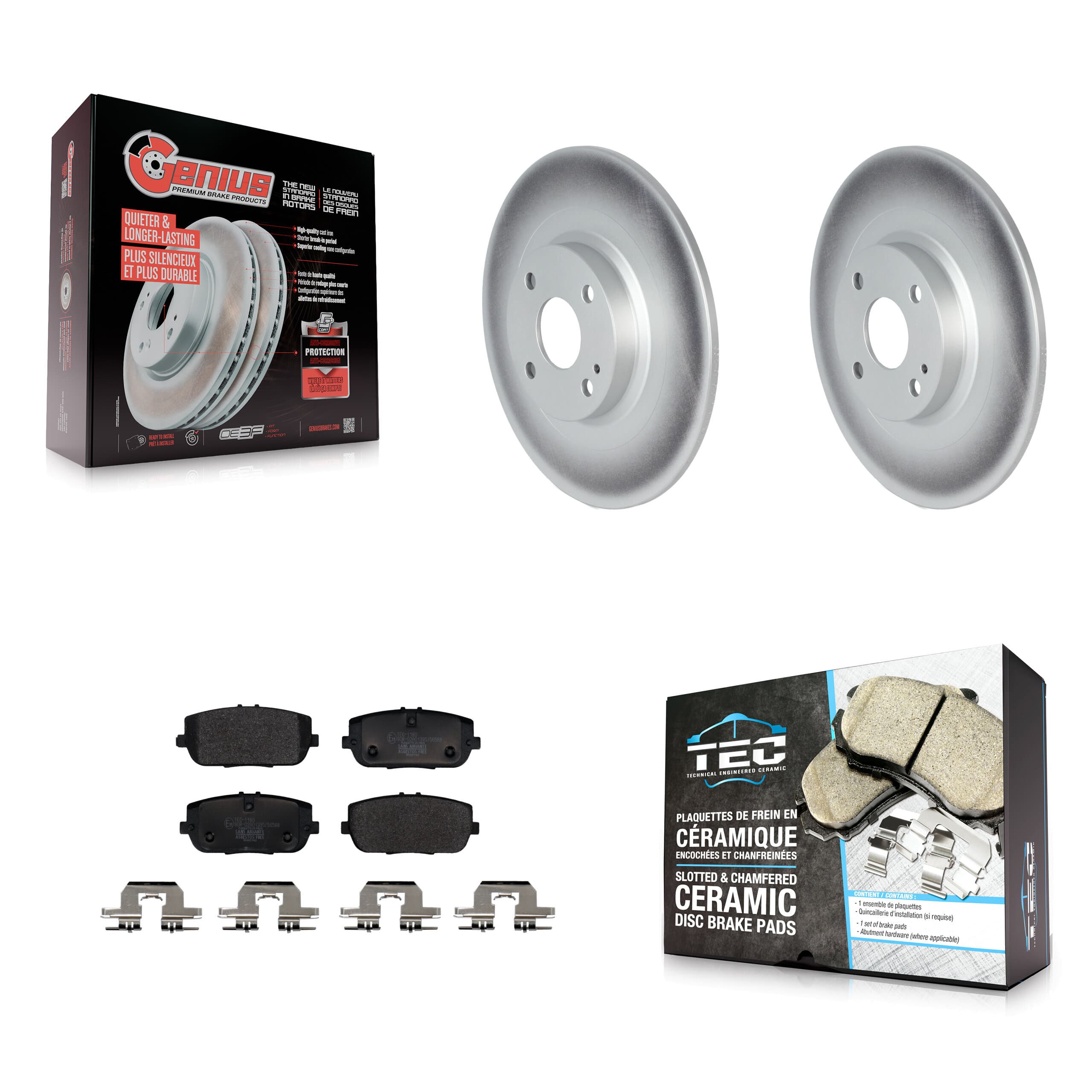 Transit Auto - KGT-103149 - Rear Disc Brake Kits image 1