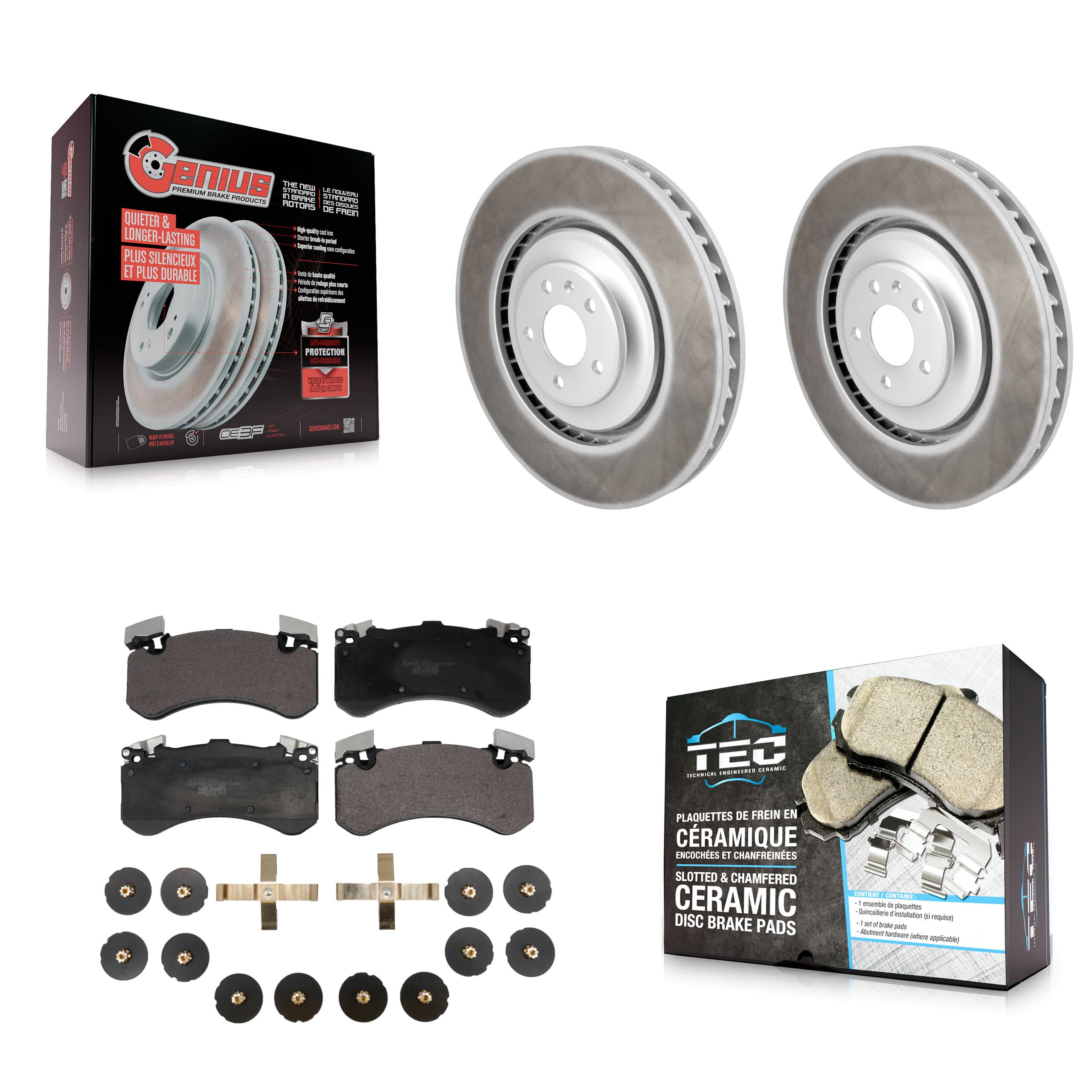 Transit Auto - KGT-103153 - Front Disc Brake Kits image 1