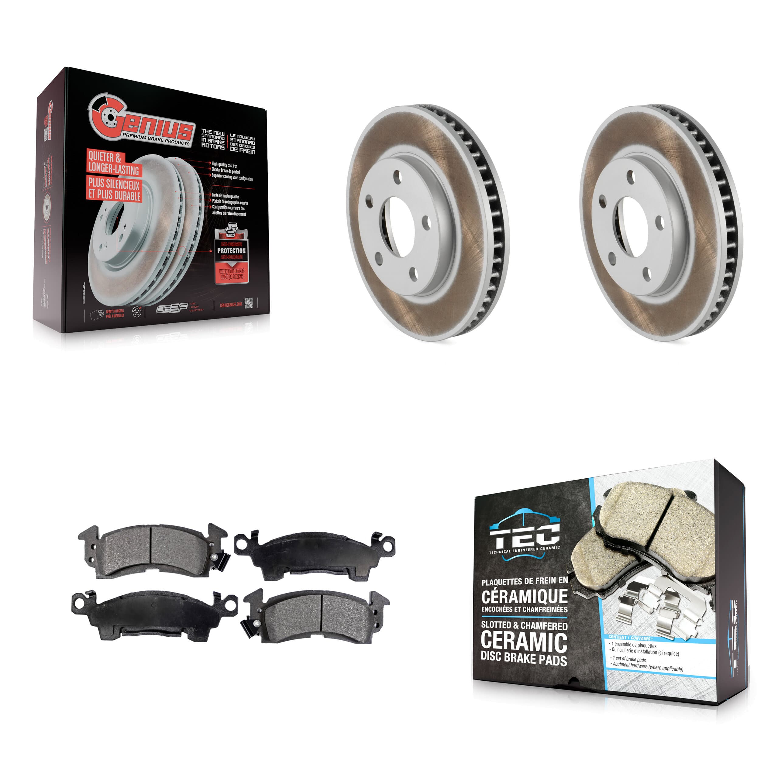 Transit Auto - KGT-103165 - Front Disc Brake Kits image 1