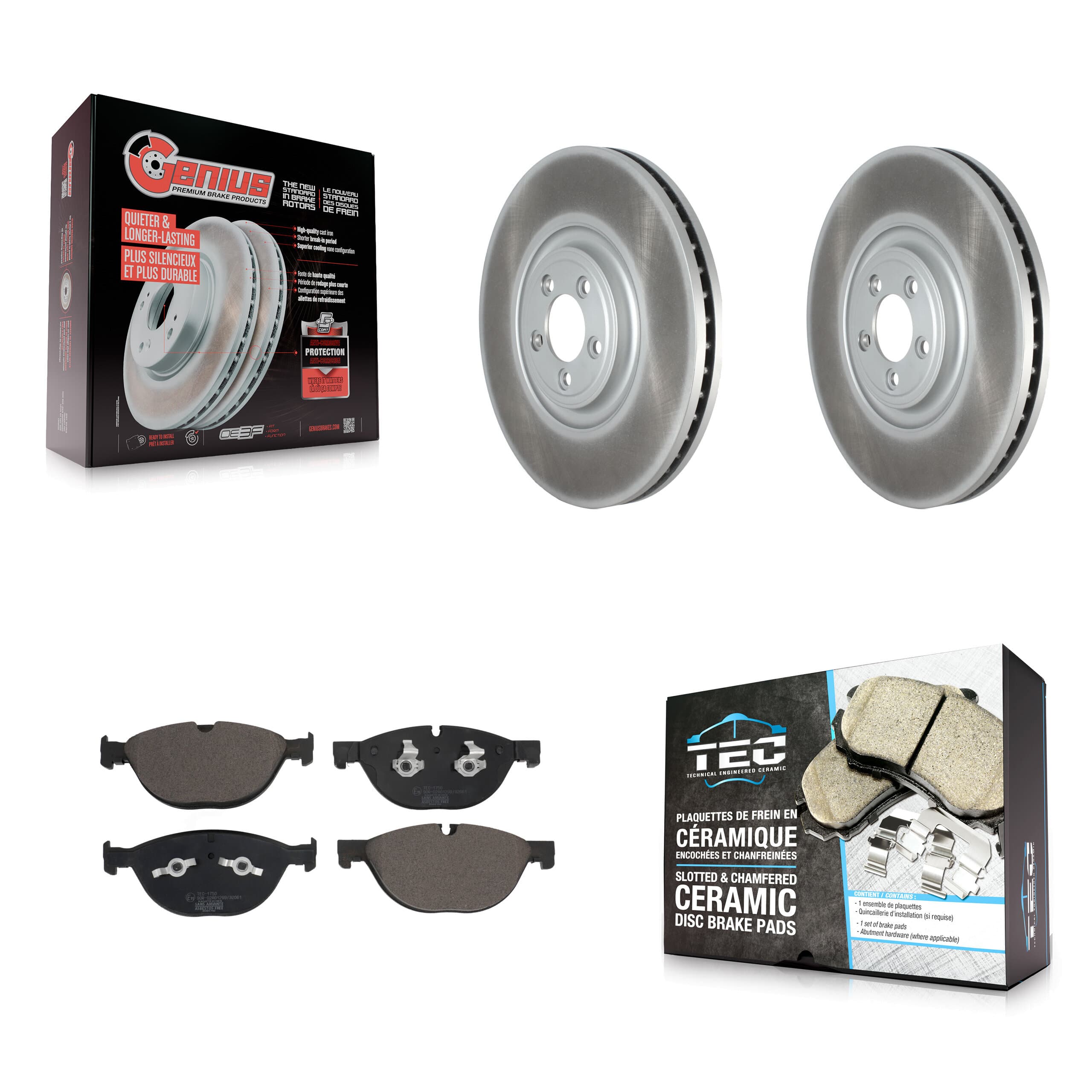 Transit Auto - KGT-103168 - Front Disc Brake Kits image 1
