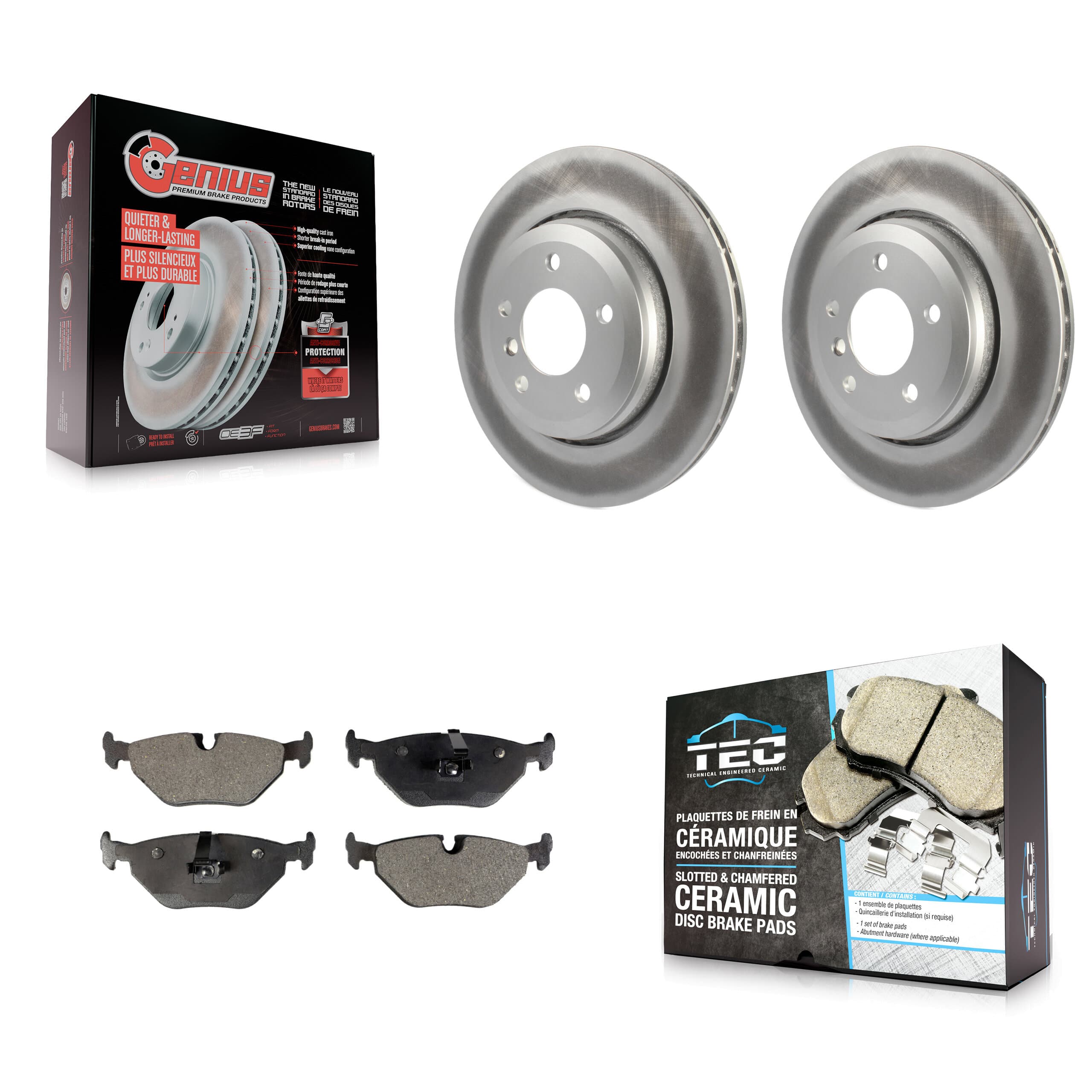 Transit Auto - KGT-103192 - Rear Disc Brake Kits image 1