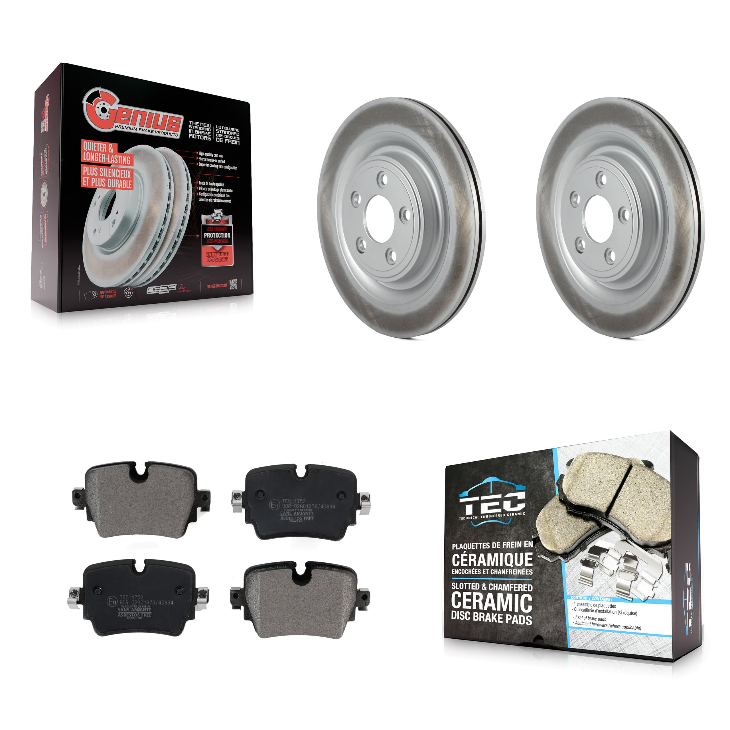 Transit Auto - KGT-103205 - Rear Disc Brake Kits image 1