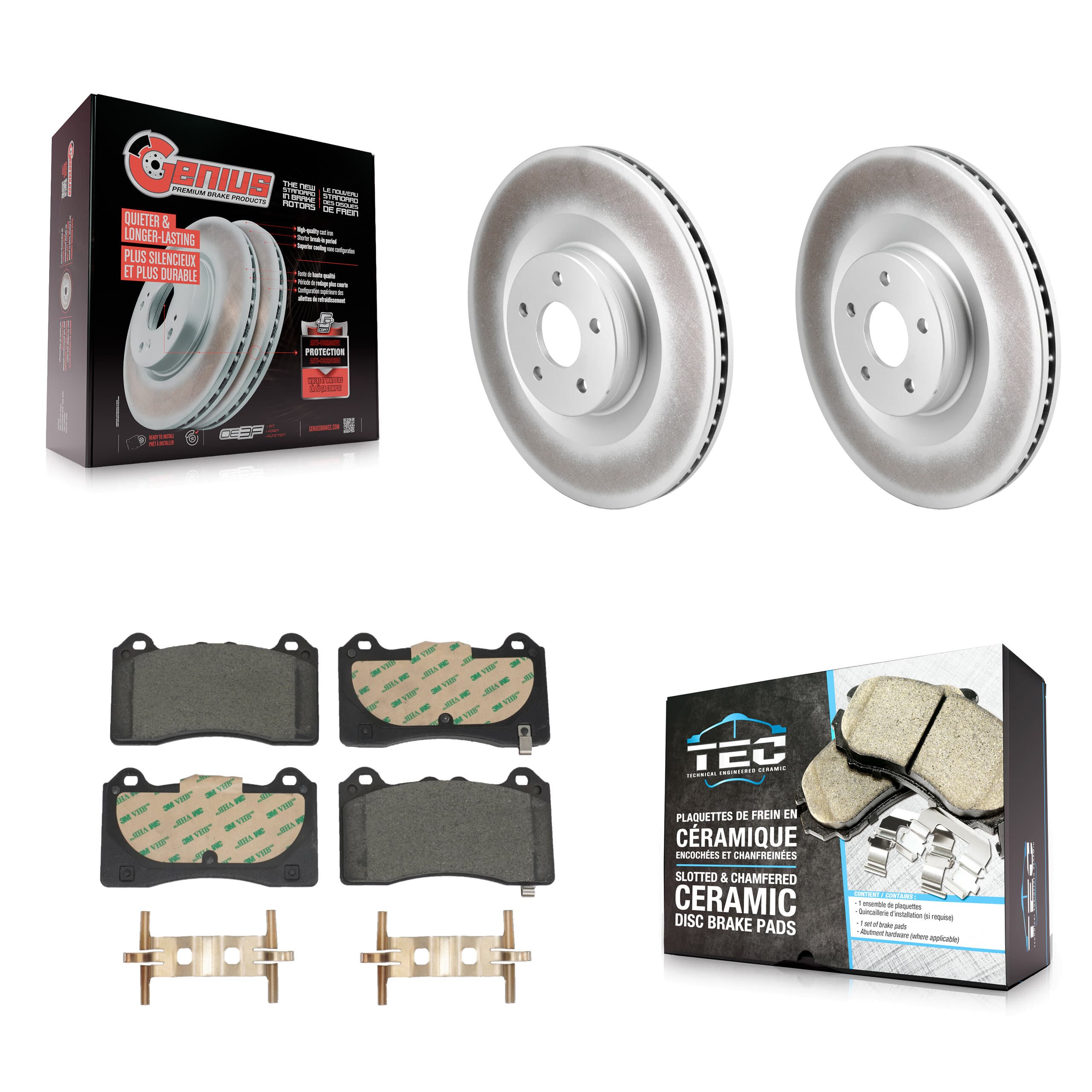 Transit Auto - KGT-103241 - Front Disc Brake Kits image 1