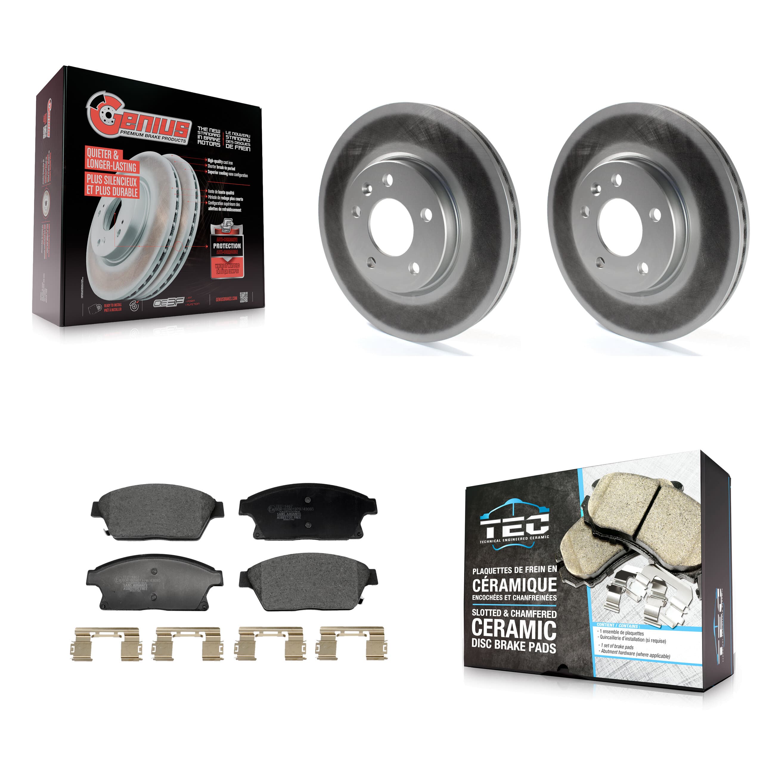Transit Auto - KGT-103242 - Front Disc Brake Kits image 1
