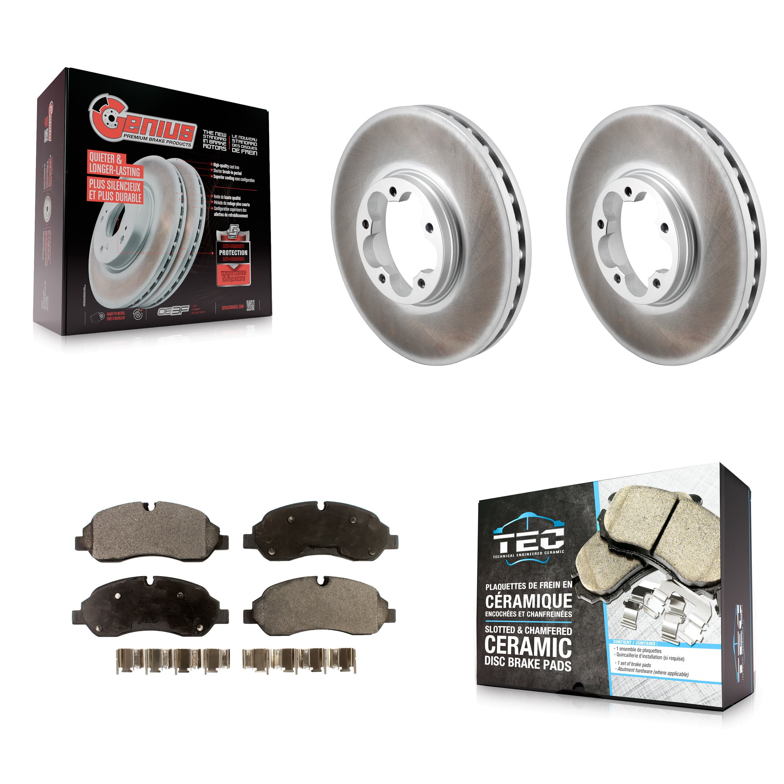 Transit Auto - KGT-103244 - Front Disc Brake Kits image 1