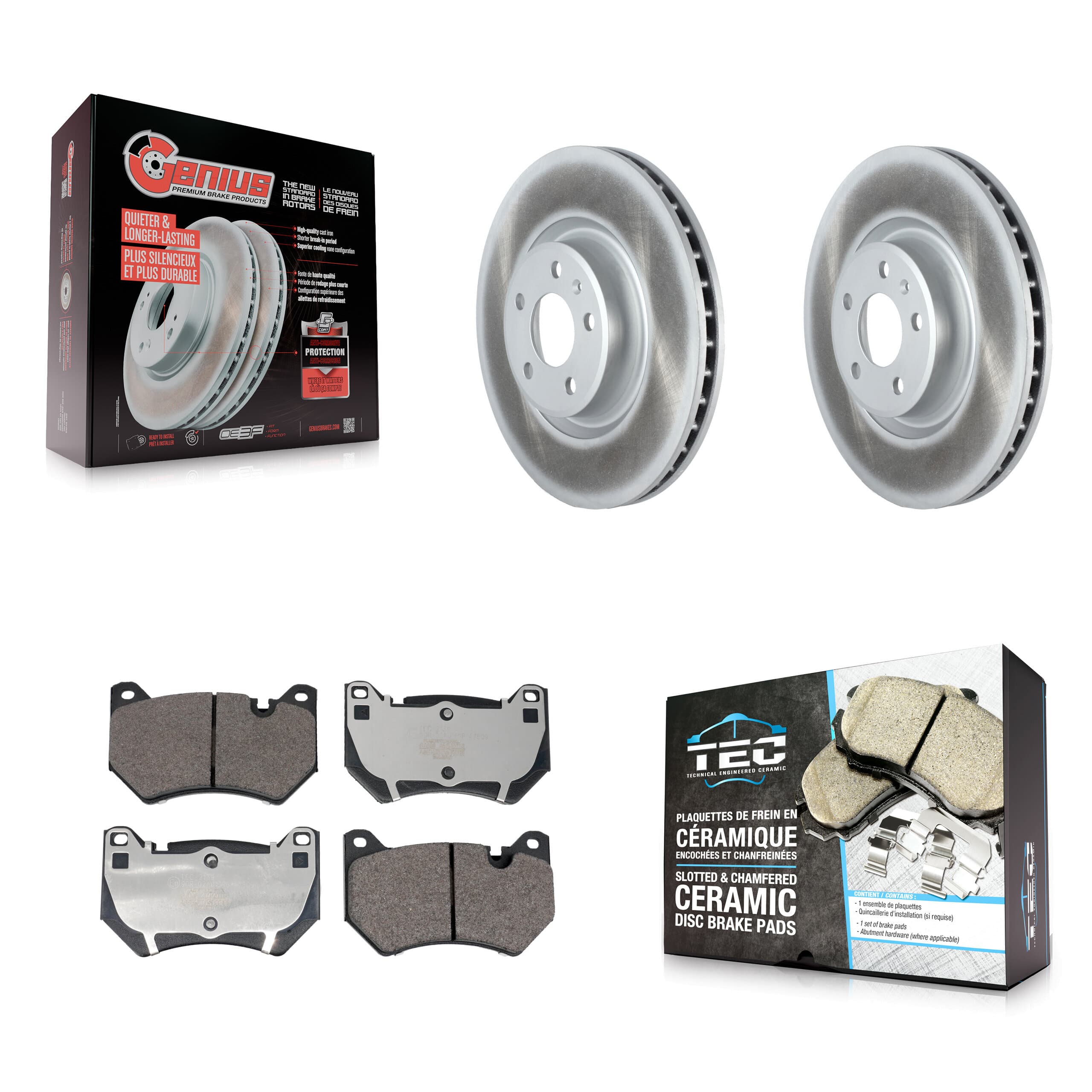 Transit Auto - KGT-103245 - Front Disc Brake Kits image 1
