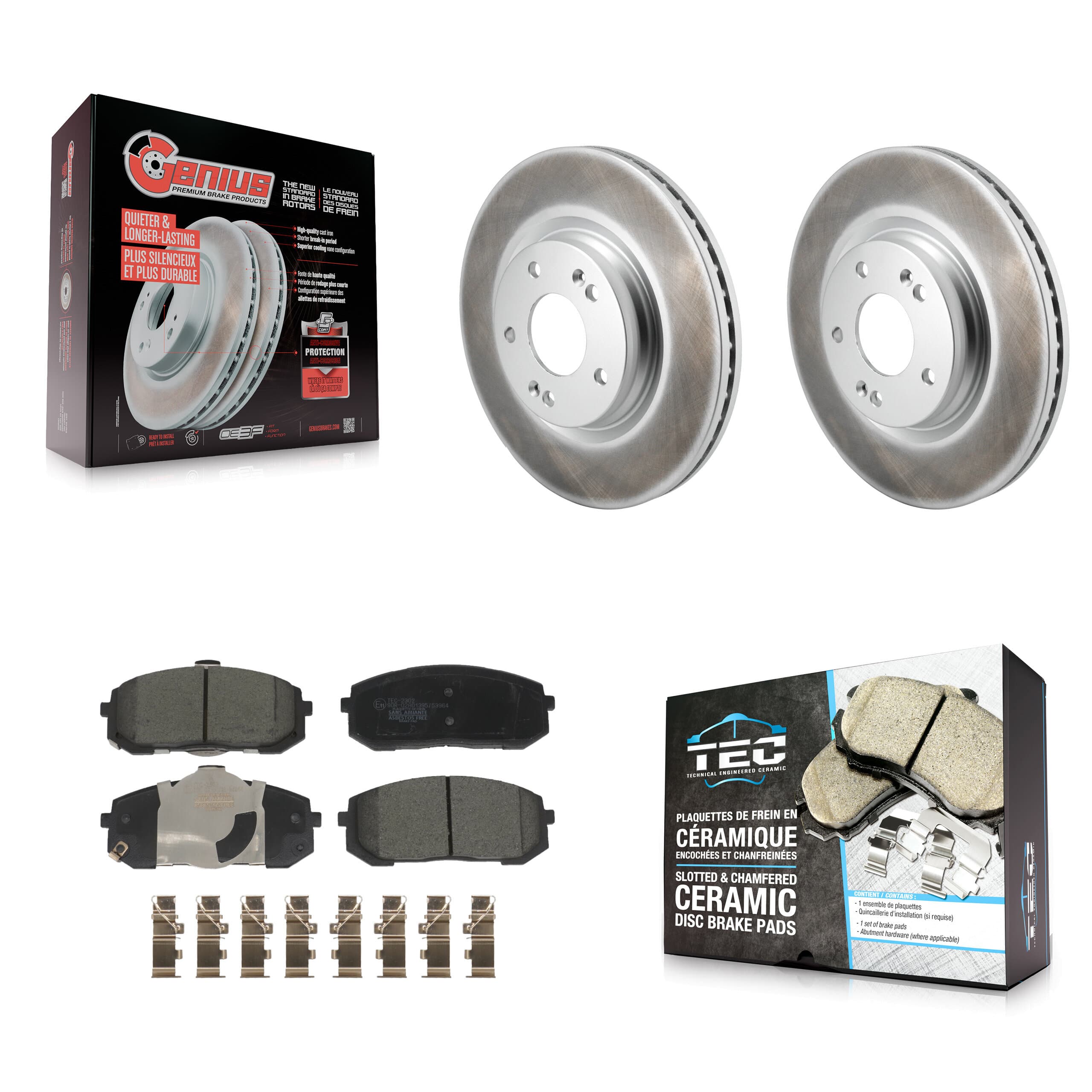 Transit Auto - KGT-103247 - Front Disc Brake Kits image 1