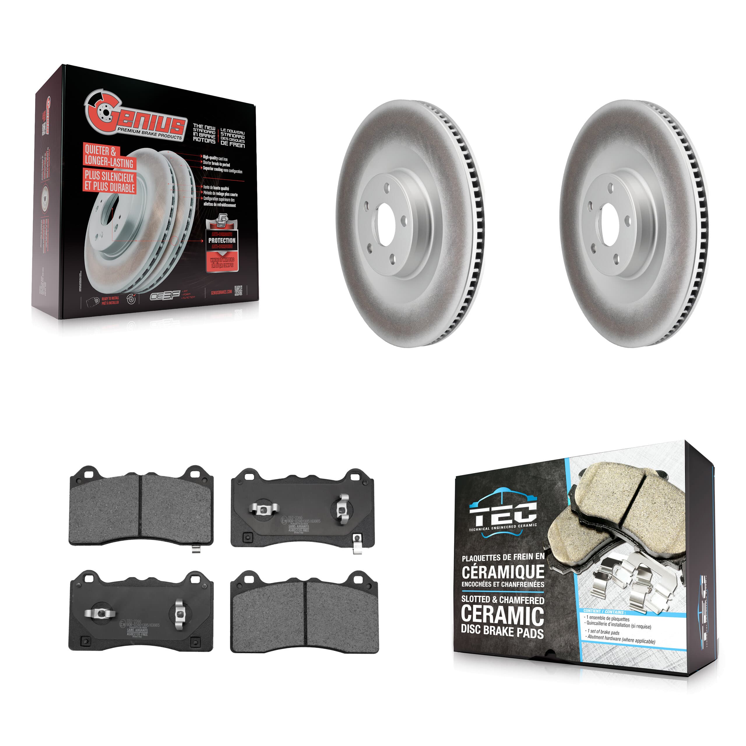 Transit Auto - KGT-103248 - Front Disc Brake Kits image 1