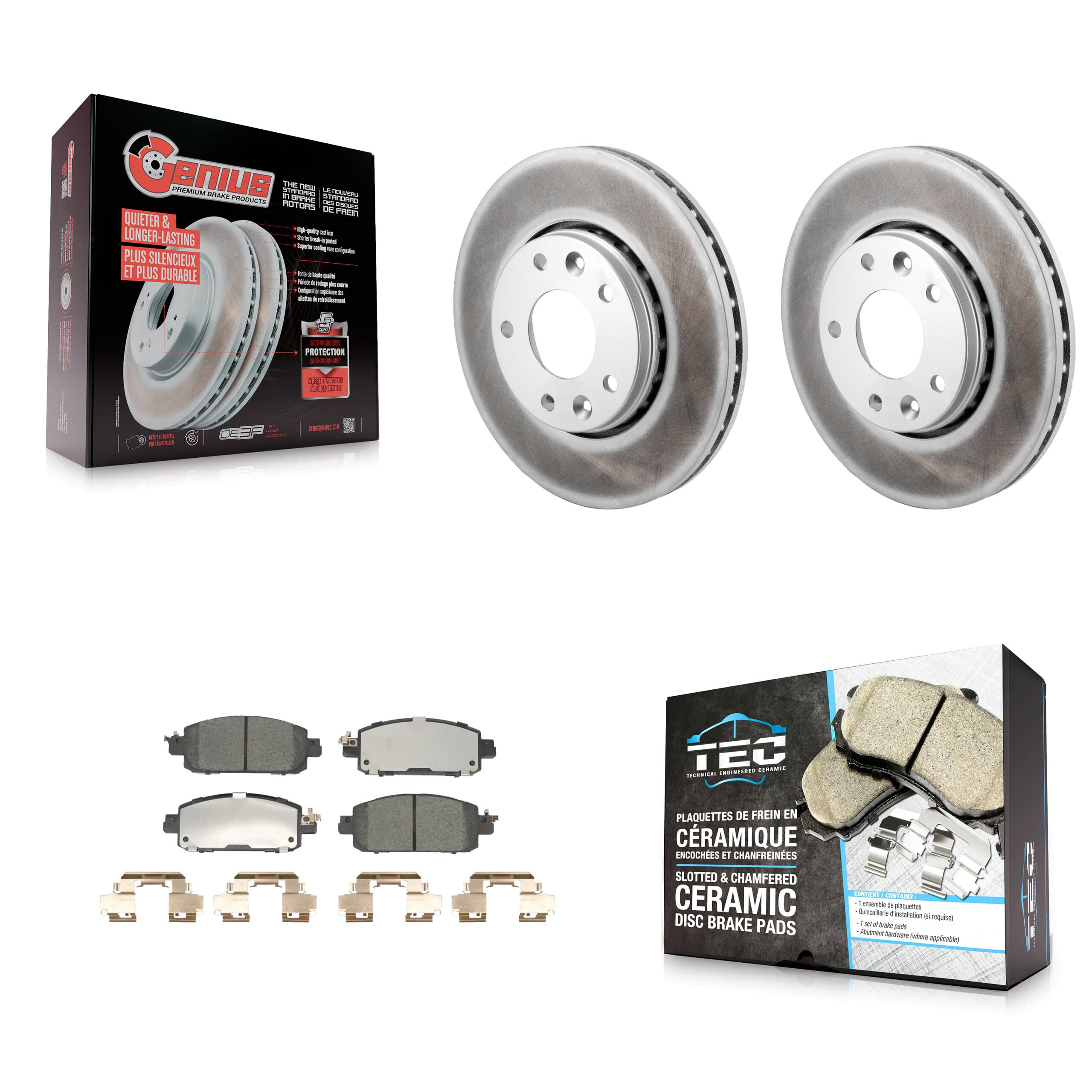 Transit Auto - KGT-103249 - Front Disc Brake Kits image 1