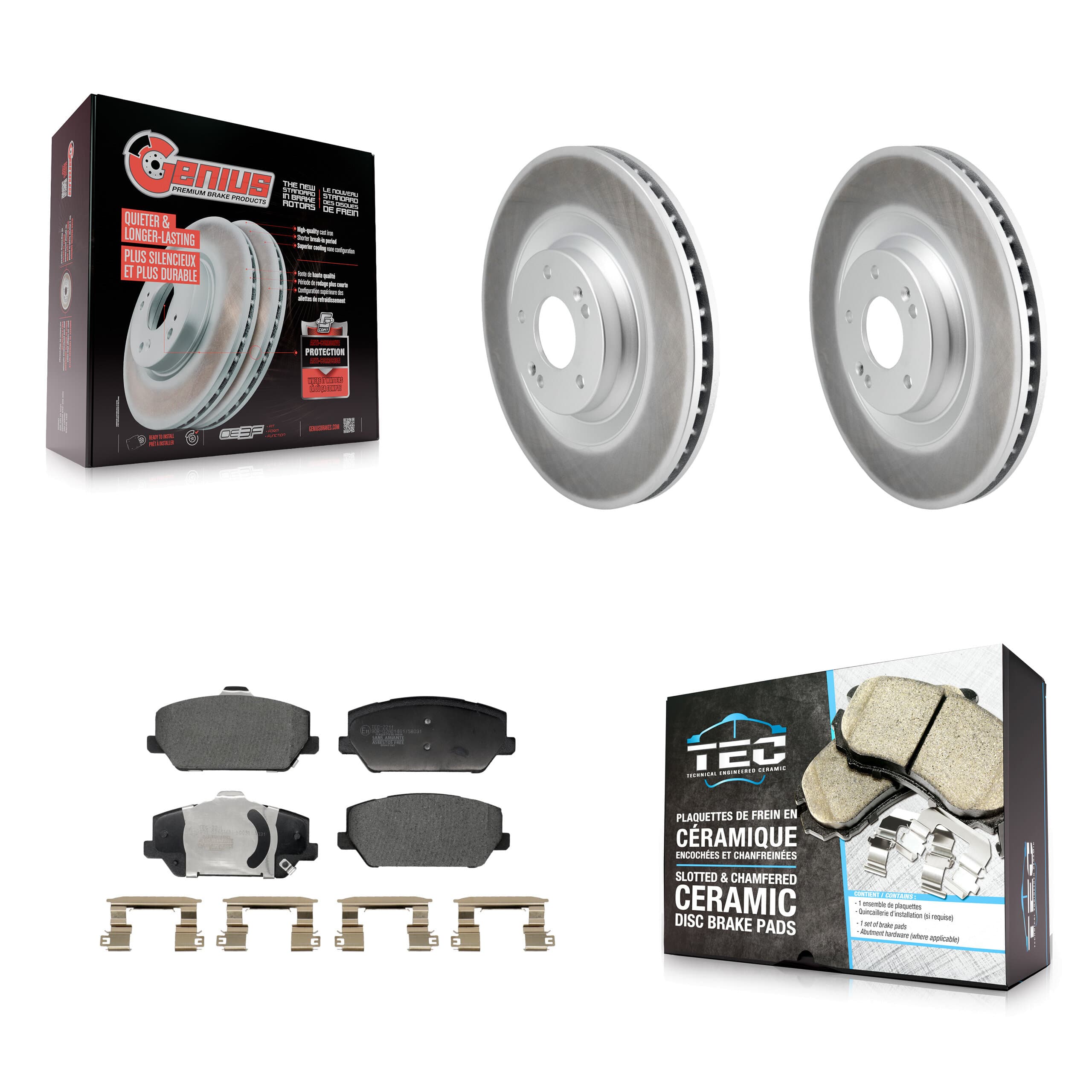 Transit Auto - KGT-103256 - Front Disc Brake Kits image 1